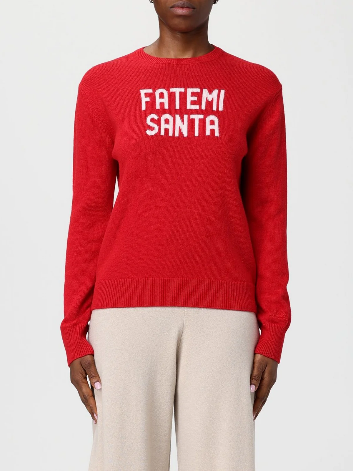 MC2 SAINT BARTH Maglione Donna  NEW QUEEN 00585I FATEMI SANTA 41 - Image 2