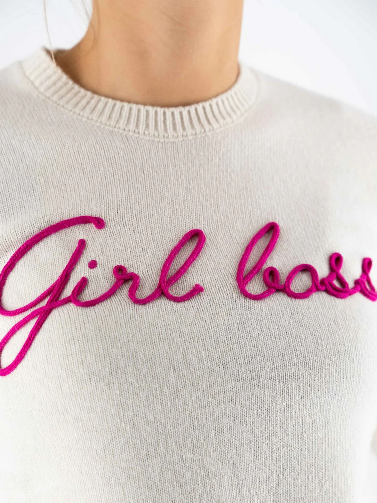MC2 SAINT BARTH Maglione Donna  NEW QUEEN 03836I GIRL BOSS 10 EMB - Image 3