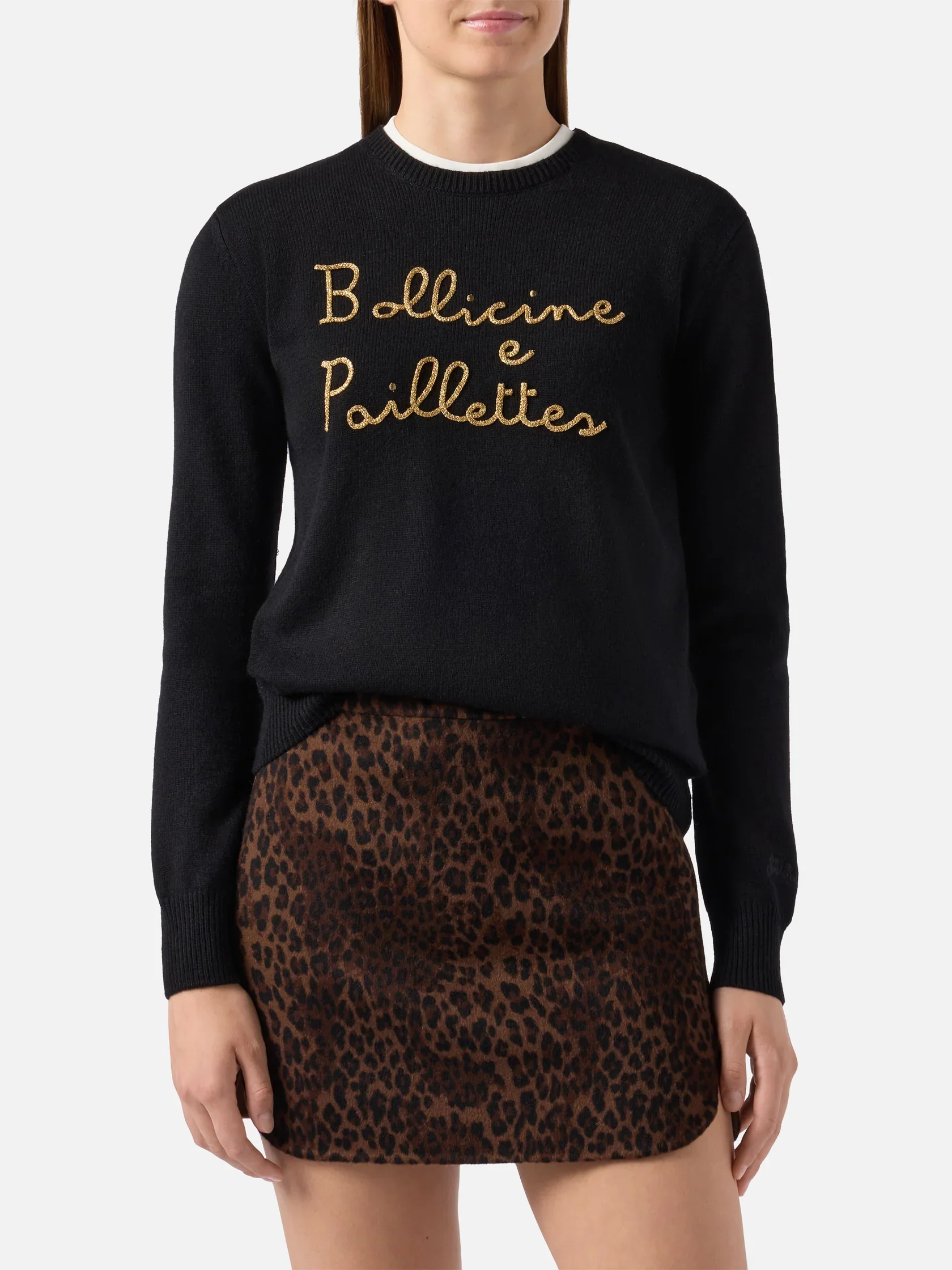MC2 SAINT BARTH Maglione Donna  NEW QUEEN 03951I BOLLICINE 00L EMB - Image 2