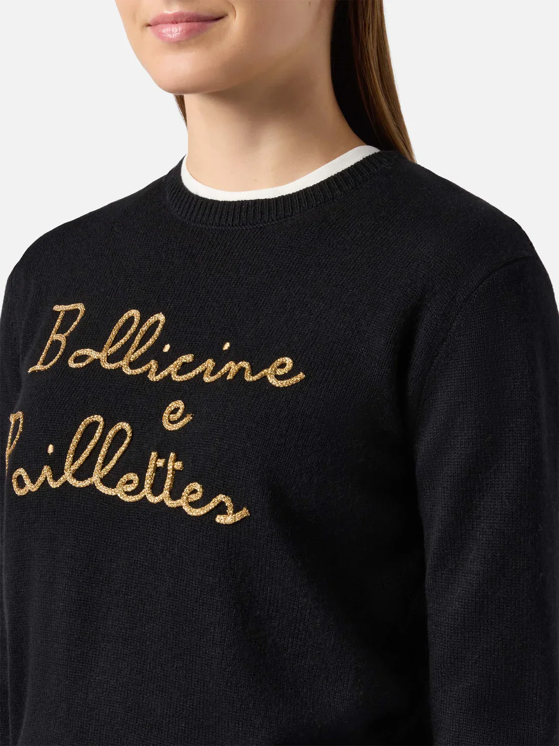 MC2 SAINT BARTH Maglione Donna  NEW QUEEN 03951I BOLLICINE 00L EMB - Image 3