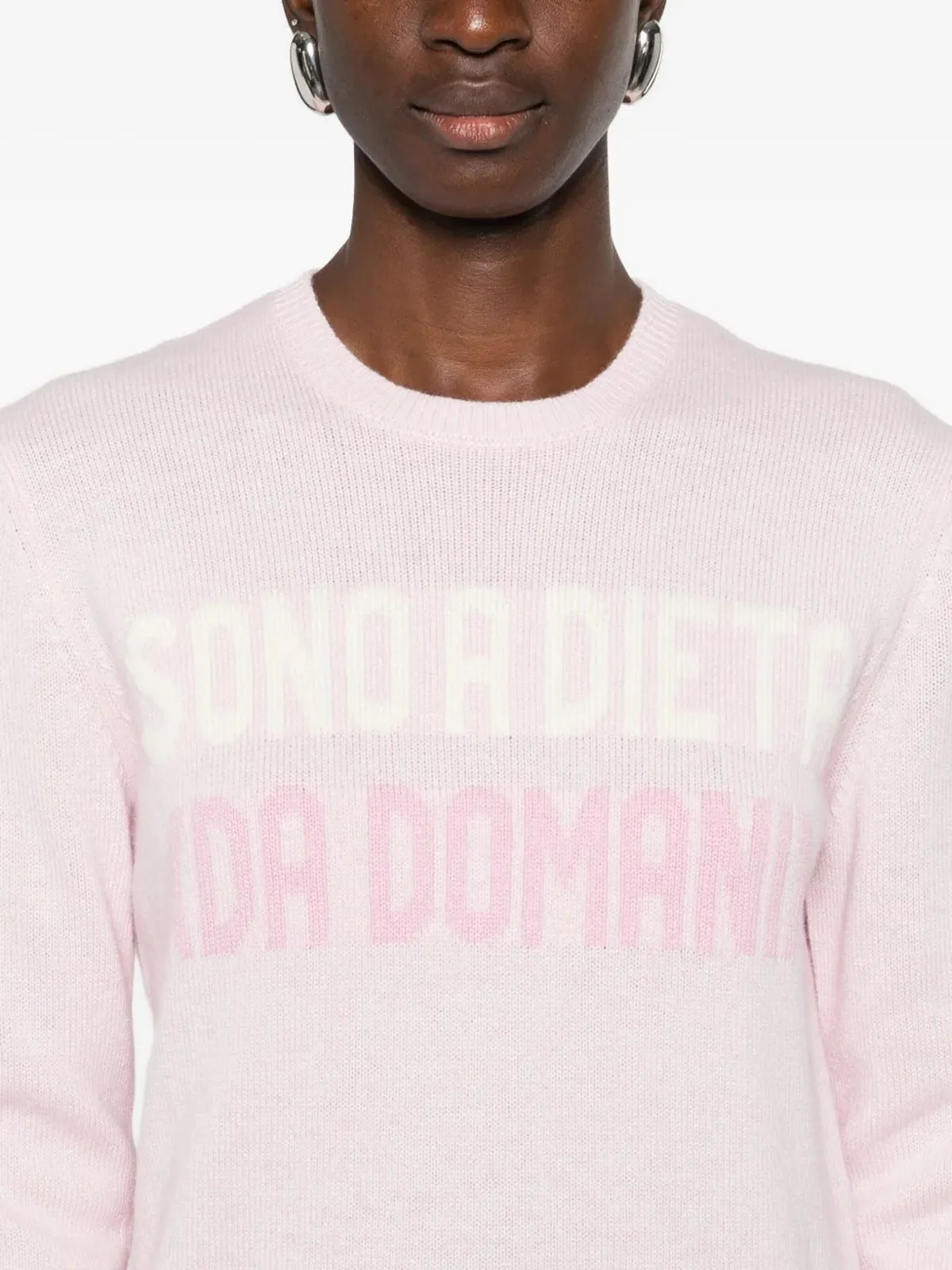 MC2 SAINT BARTH Maglione Donna  NEW QUEEN 04111I SONO A DIETA 21 - Image 5