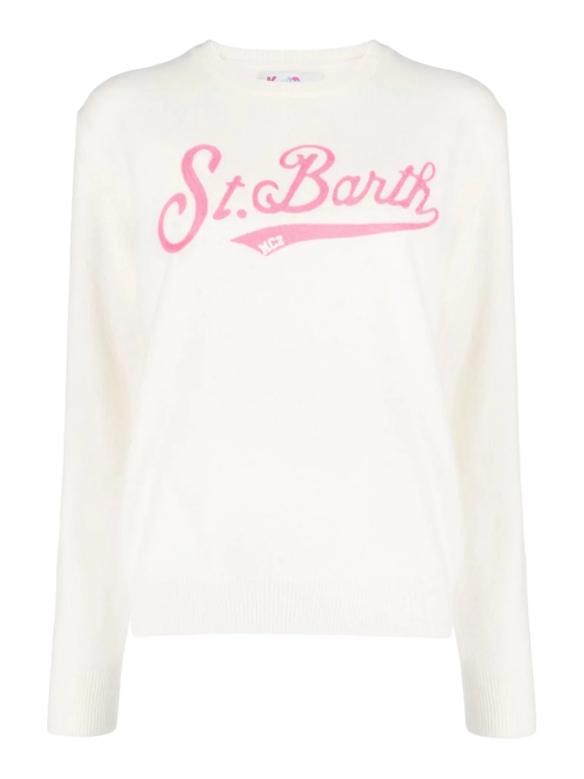 MC2 SAINT BARTH Maglione Donna NEW QUEEN 10898E Bianco