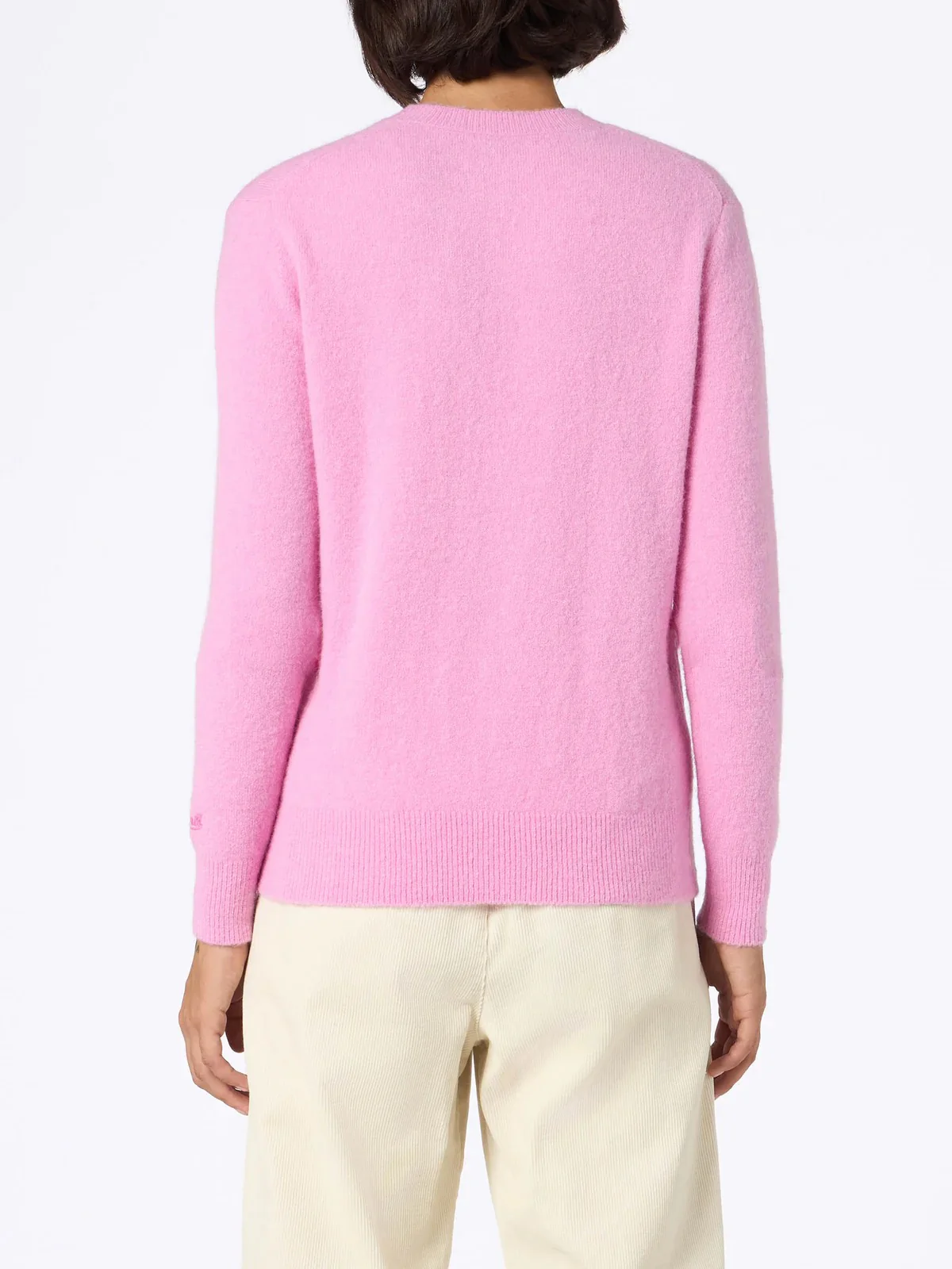 MC2 SAINT BARTH Maglione Donna NEW QUEEN NEW QUEEN 04223G Rosa - Image 4
