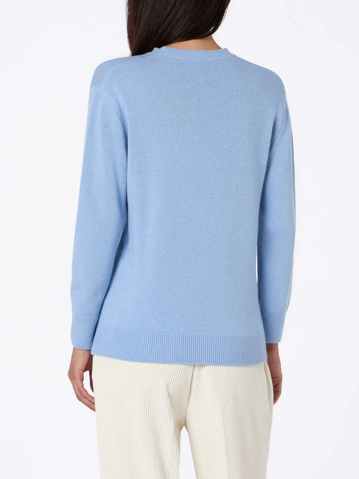 MC2 SAINT BARTH Maglione Donna SORBONNE SORBONNE 00325G Blu - Image 4