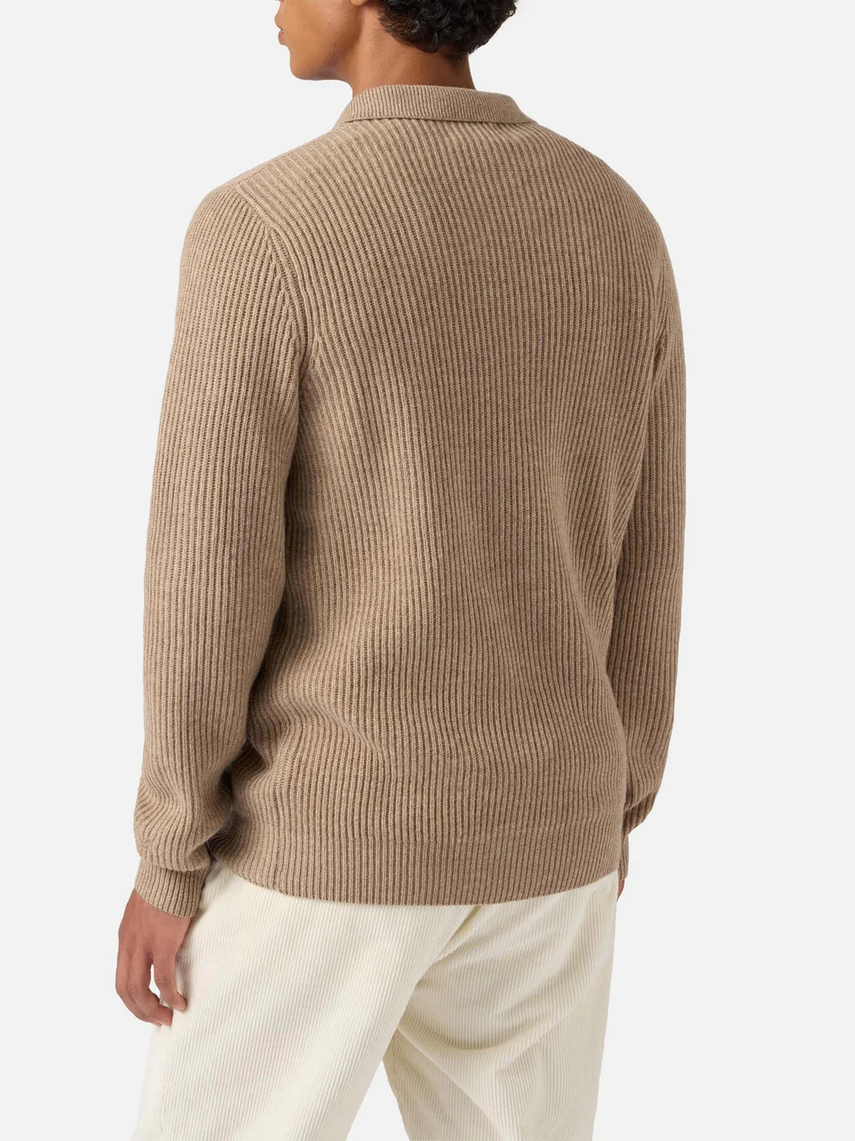 MC2 SAINT BARTH Maglione Uomo DOWNING WOOL 00022I 12 KAKI - Image 3