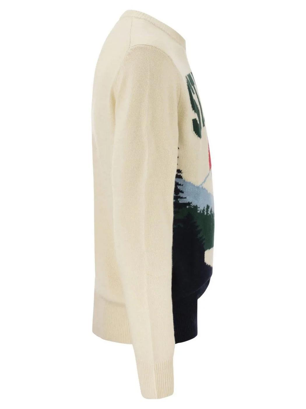 MC2 SAINT BARTH Maglione Uomo  HERON 00020C Bianco - Image 4