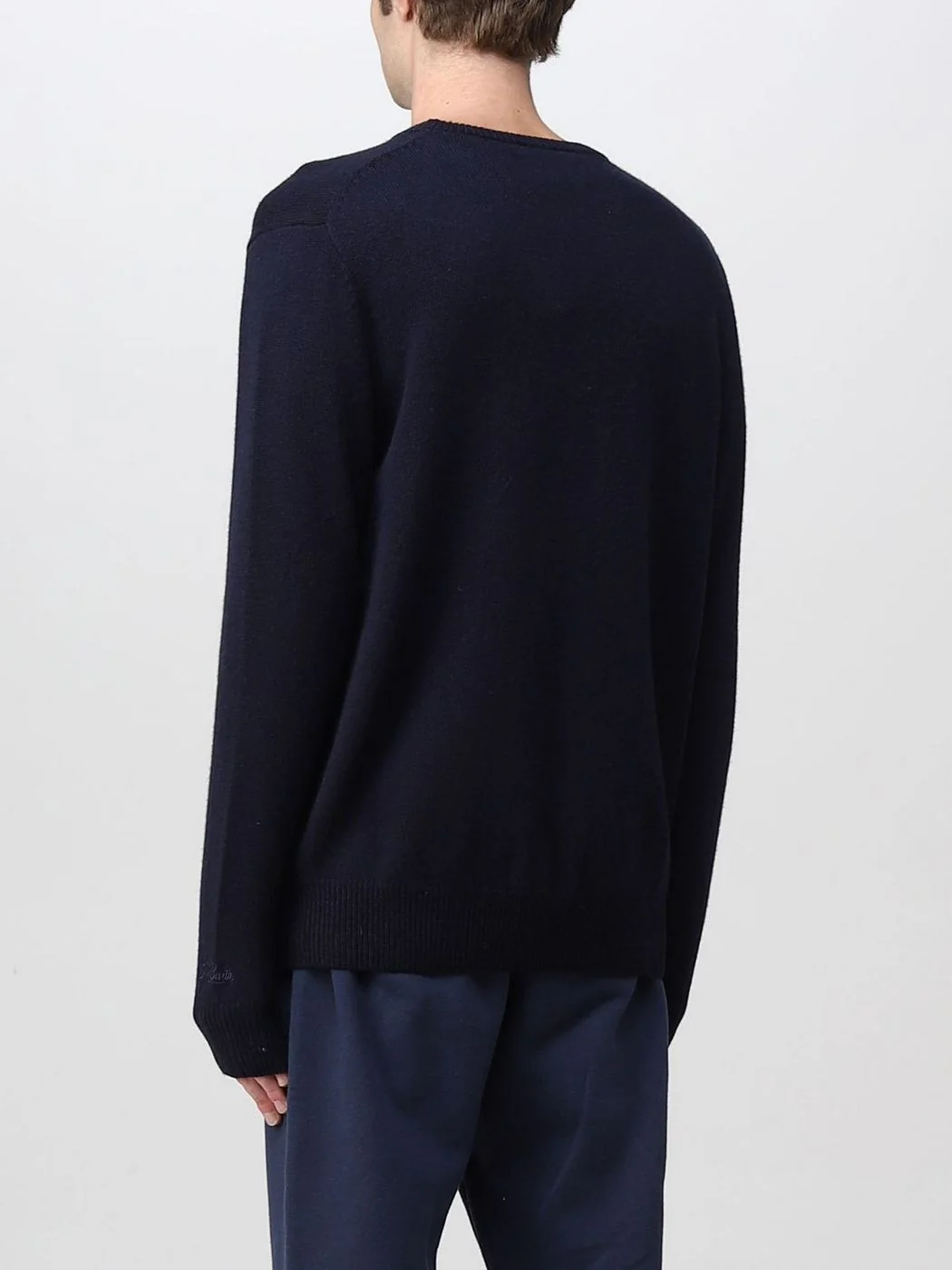 MC2 SAINT BARTH Maglione Uomo  HERON 01407C Blu - Image 6