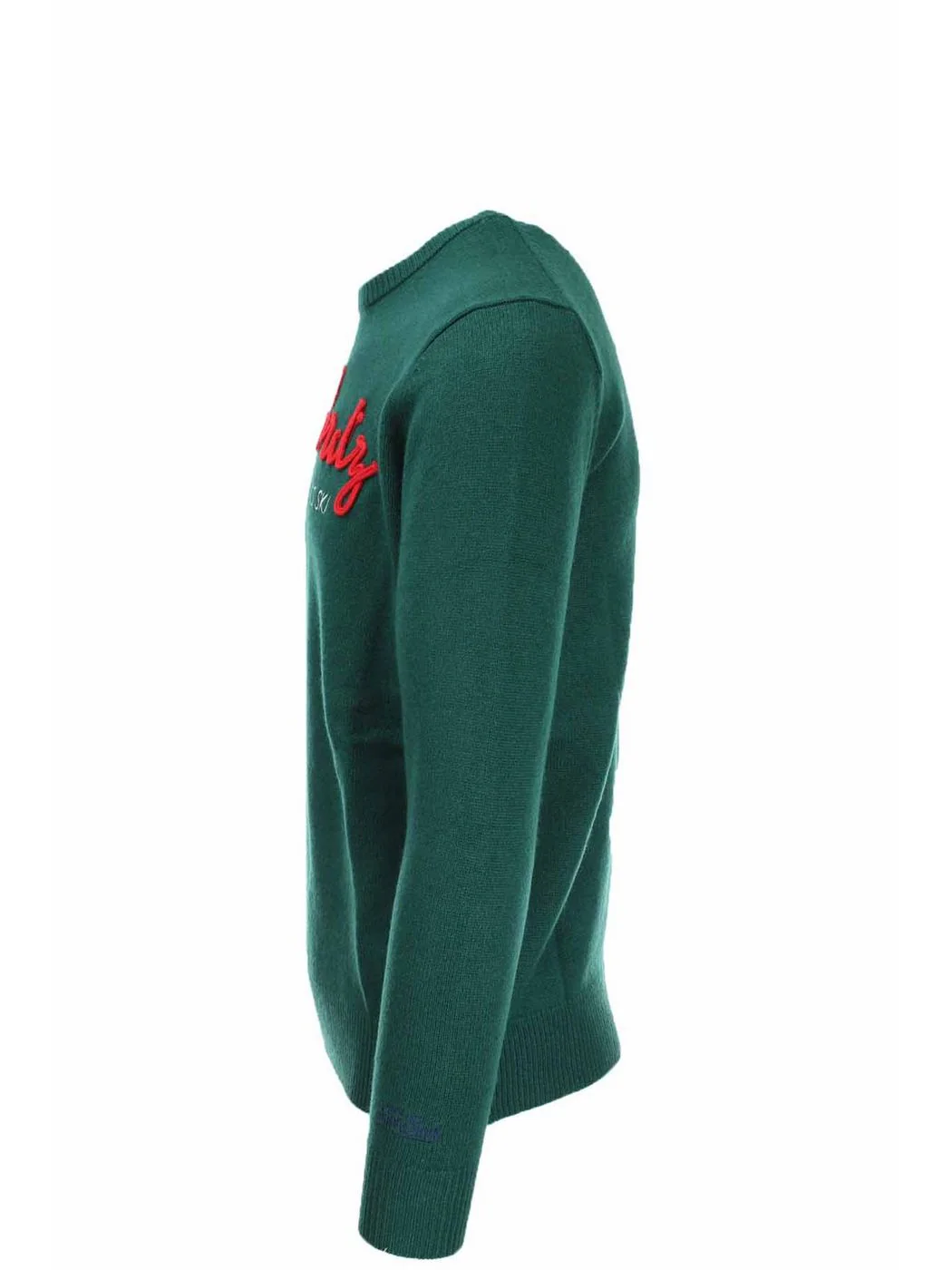 MC2 SAINT BARTH Maglione Uomo  HERON 01416C Verde - Image 3