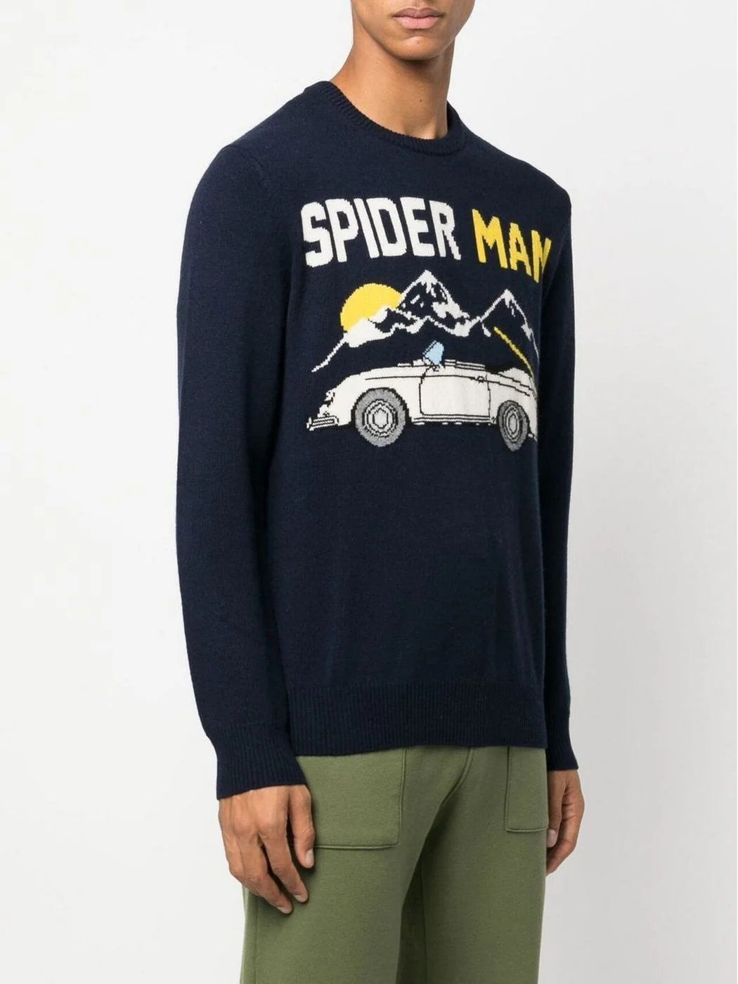 MC2 SAINT BARTH Maglione Uomo  HERON 01466C Blu - Image 2