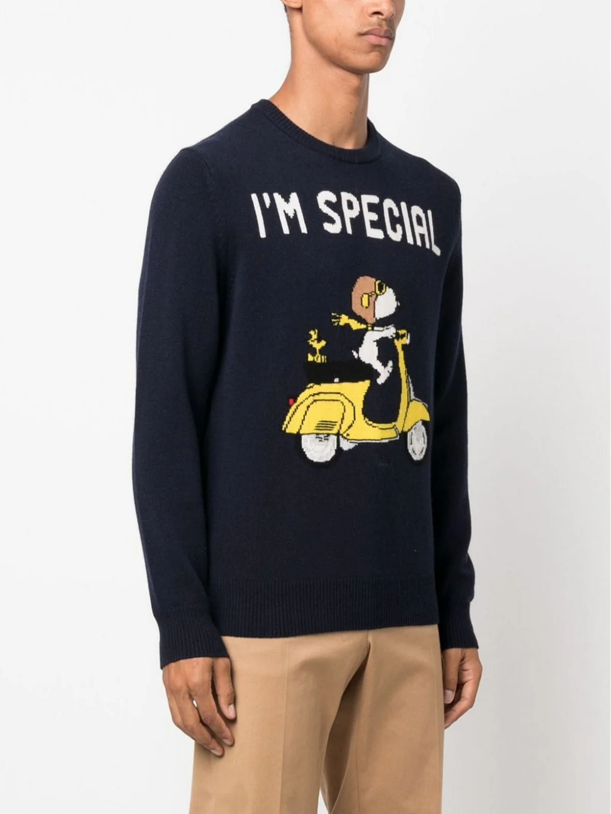 MC2 SAINT BARTH Maglione Uomo HERON 09790E Blu - Image 4