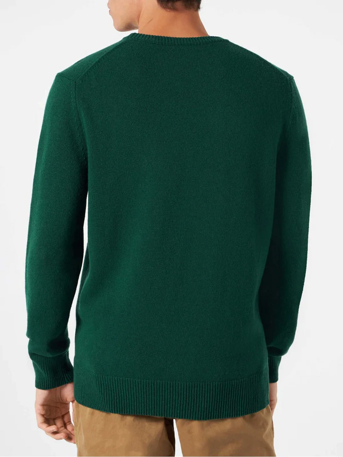 MC2 SAINT BARTH Maglione Uomo  HERON 09945E Verde - Image 4