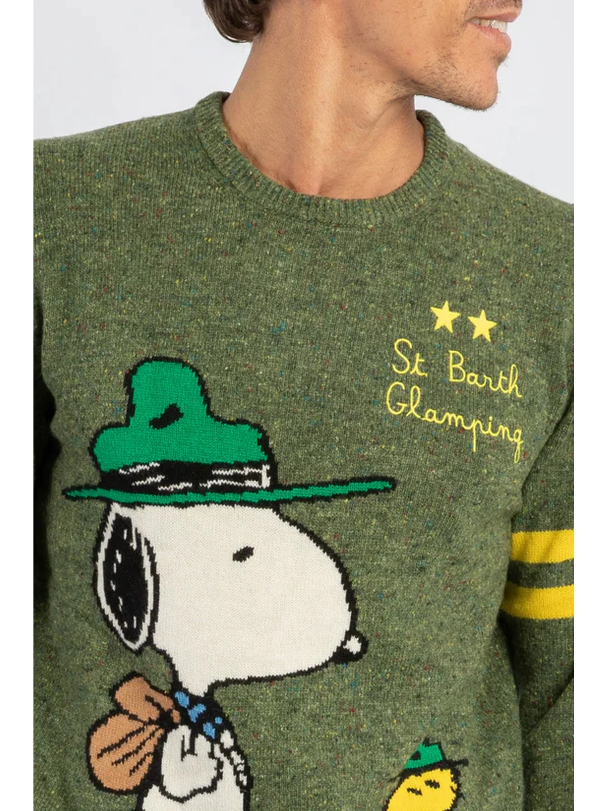 MC2 SAINT BARTH Maglione Uomo  HERON 10672E Verde - Image 2