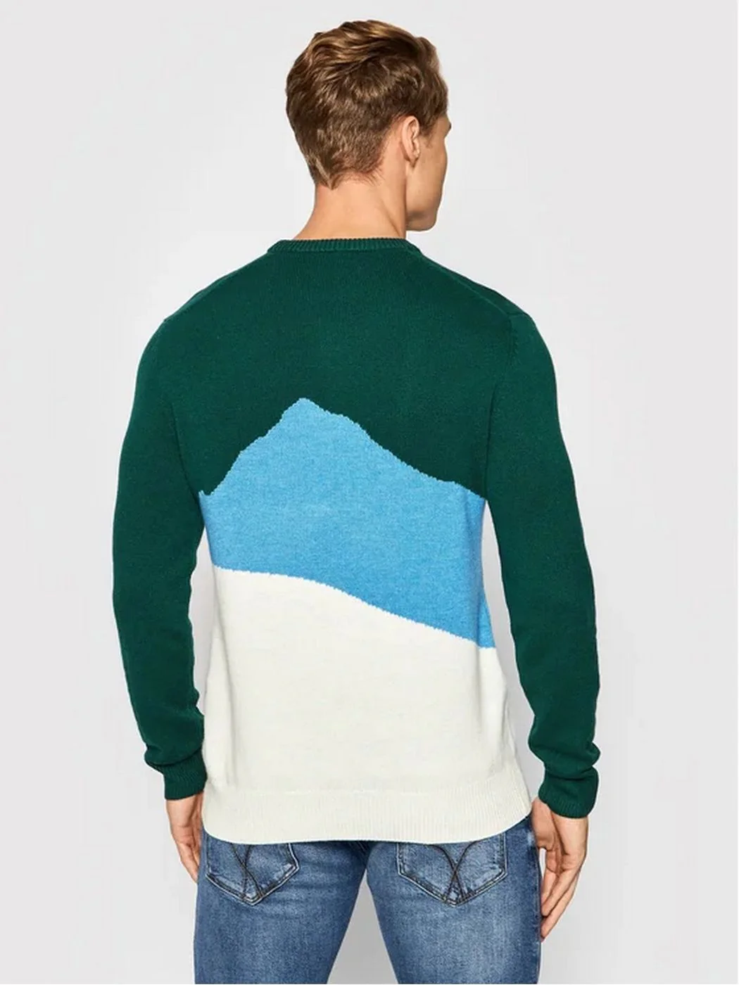 MC2 SAINT BARTH Maglione Uomo  HERON C ASPN51 Verde - Image 4