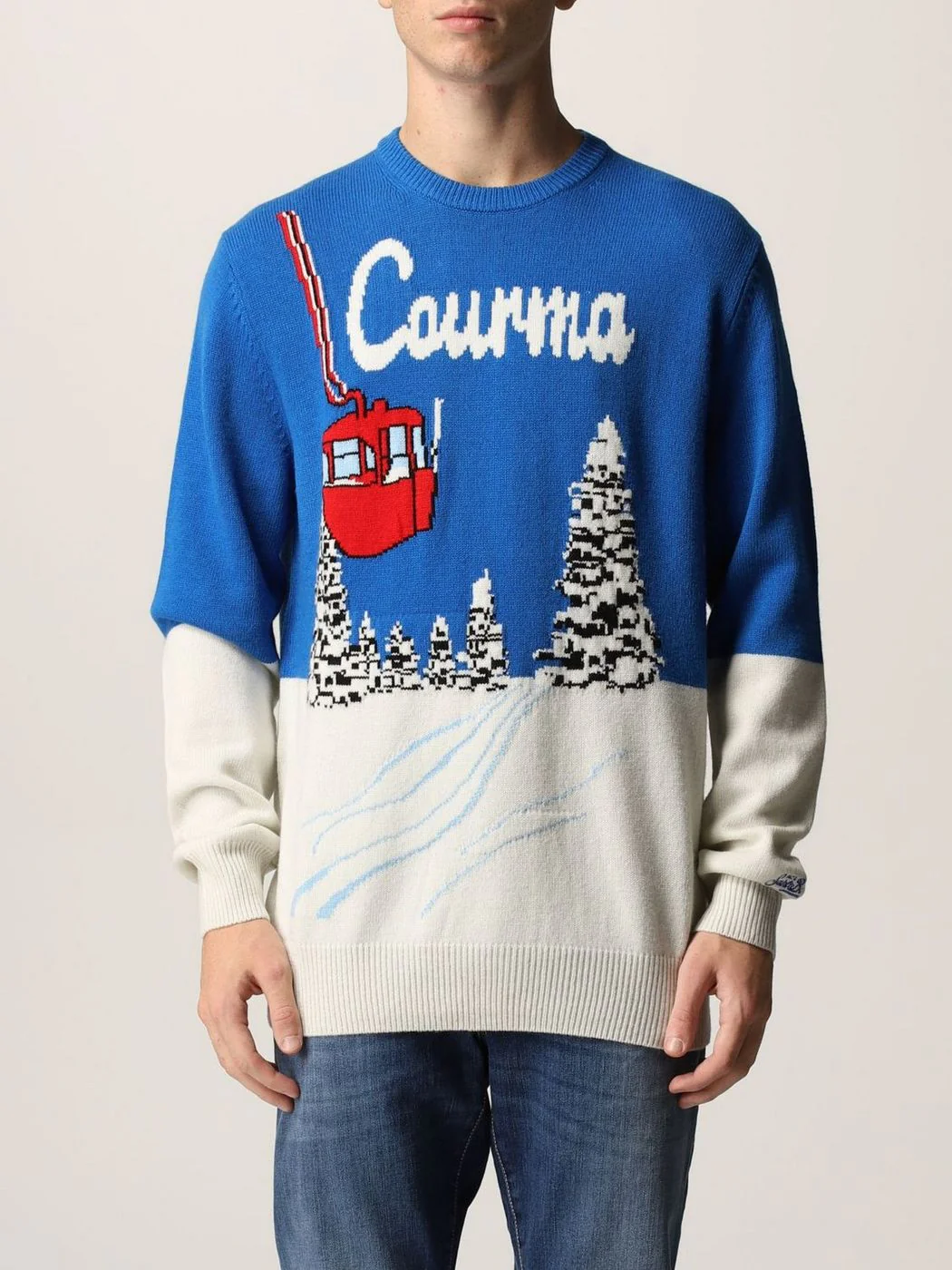 MC2 SAINT BARTH Maglione Uomo  HERON C CUSN17 Blu - Image 5