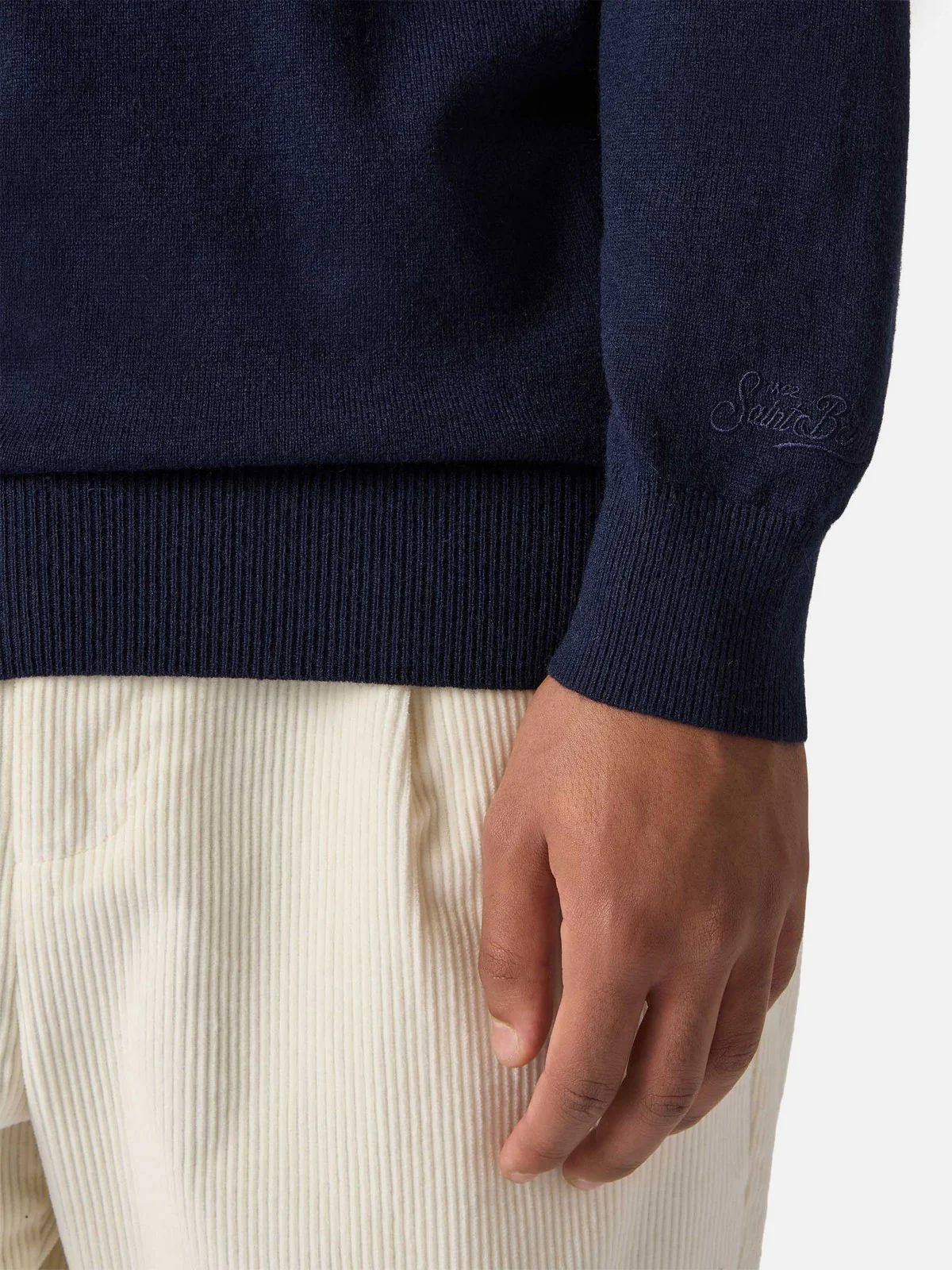 MC2 SAINT BARTH Maglione Uomo  HERON LIGHT EMBRY 00317I SCROOGE FATTURATE 61 - Image 4