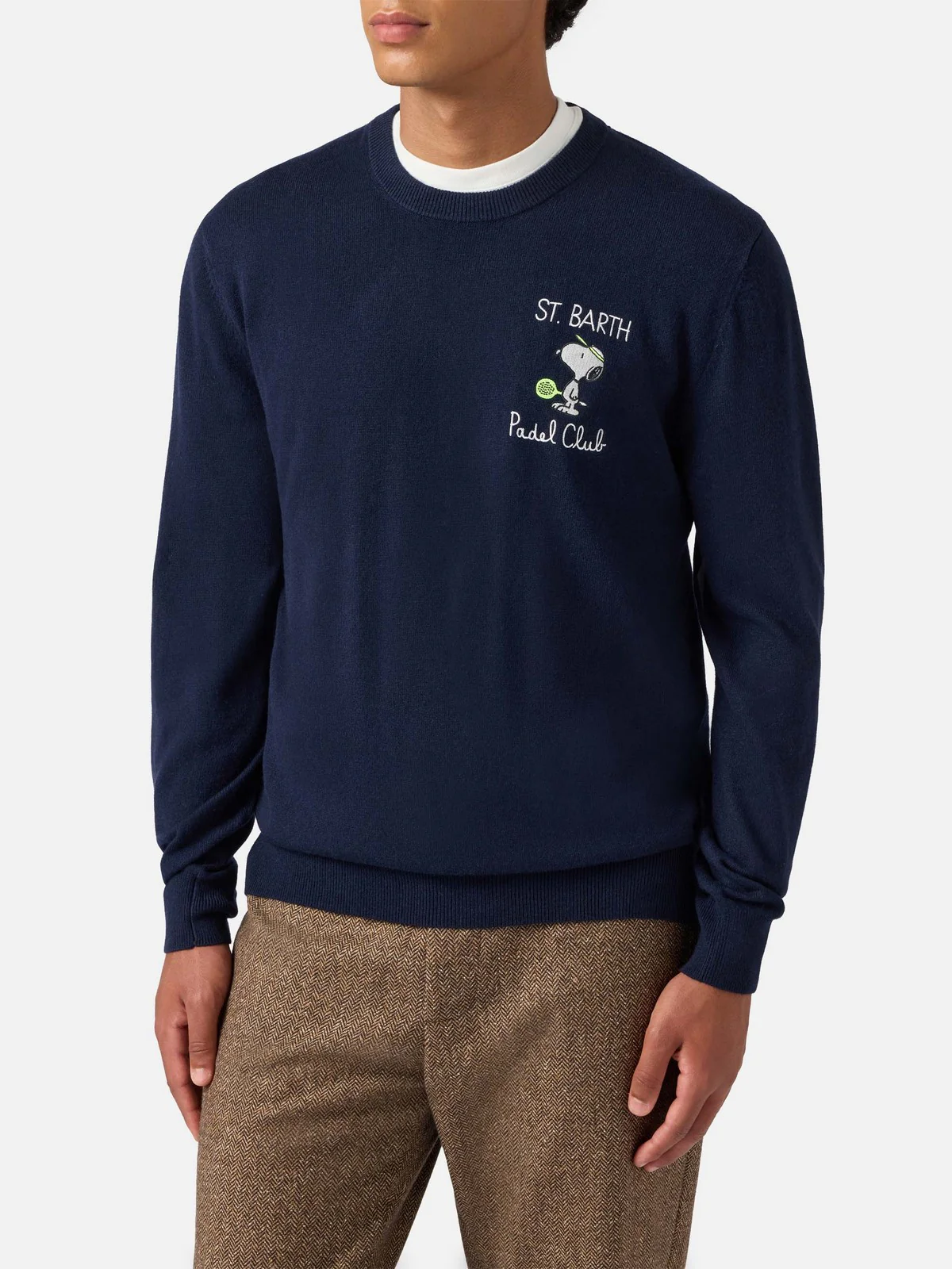 MC2 SAINT BARTH Maglione Uomo HERON LIGHT EMBRY 03103I SNOOPY PADEL MINI 61 - Image 2