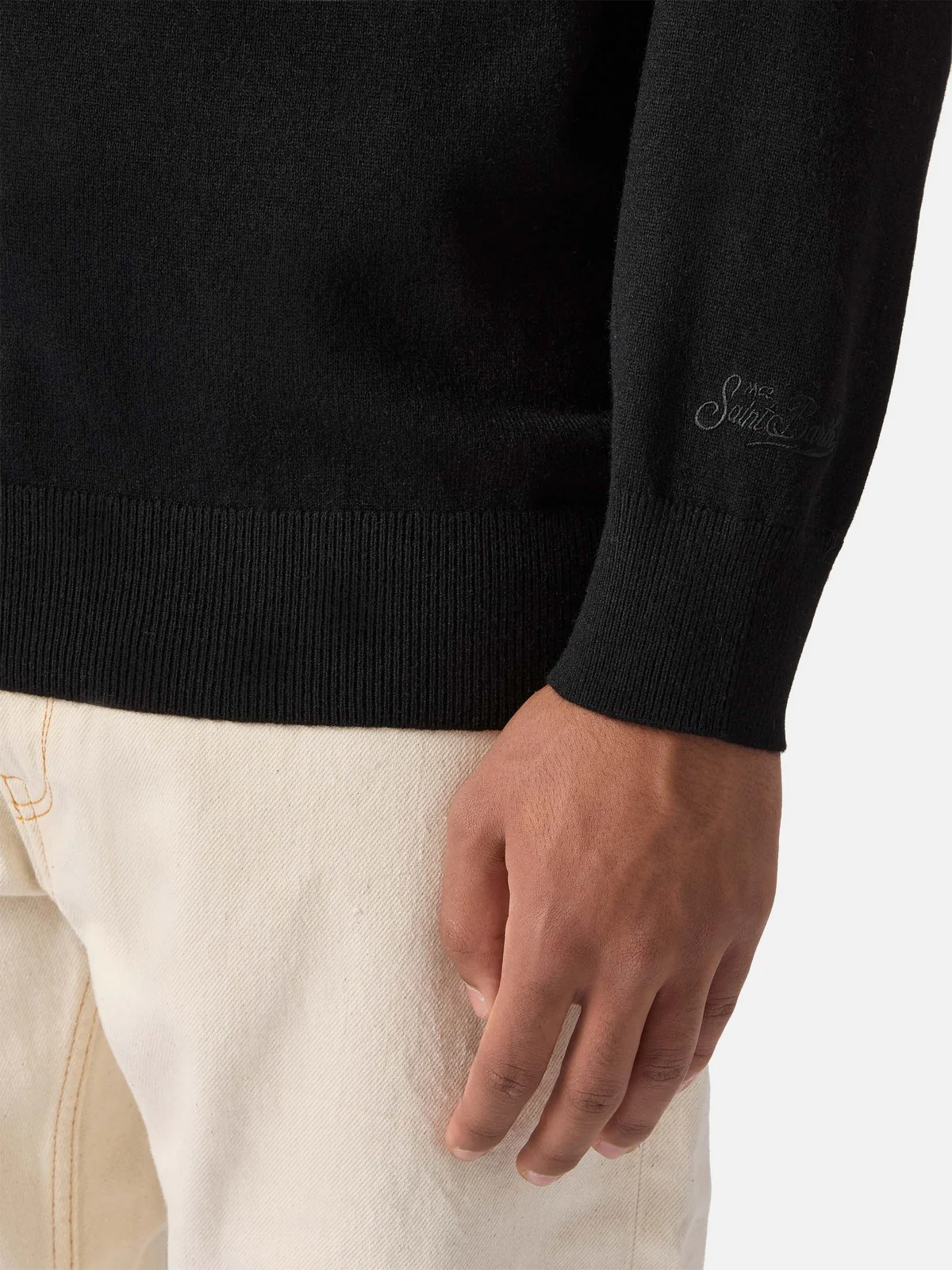 MC2 SAINT BARTH Maglione Uomo  HERON LIGHT EMBRY 03119I GOLDEN POWER 00 - Image 4