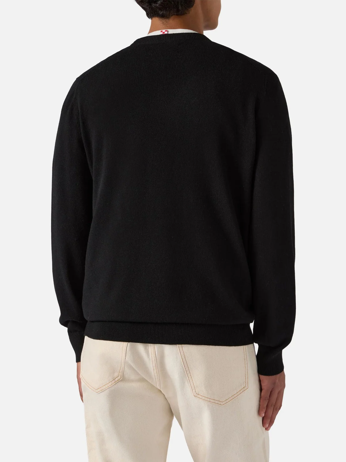 MC2 SAINT BARTH Maglione Uomo  HERON LIGHT EMBRY 03119I GOLDEN POWER 00 - Image 5