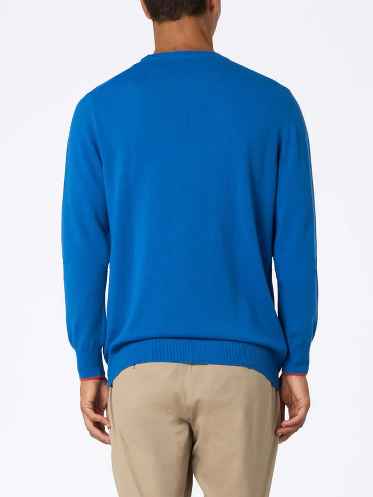 MC2 SAINT BARTH Maglione Uomo HERON LIGHT HERON LIGHT 00330G Blu - Image 3