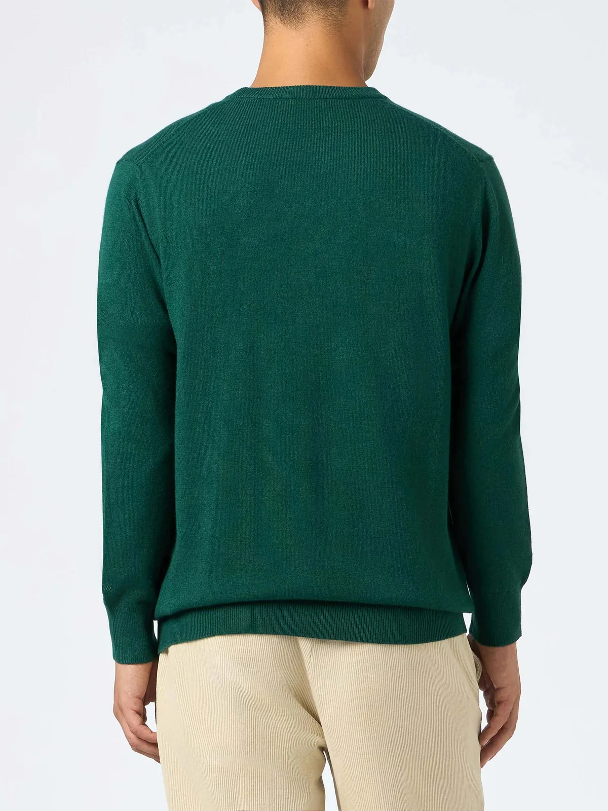 MC2 SAINT BARTH Maglione Uomo HERON LIGHT HERON LIGHT 02878G Verde - Image 3
