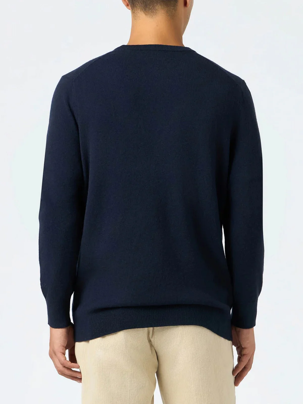 MC2 SAINT BARTH Maglione Uomo HERON LIGHT HERON LIGHT 03339G Blu - Image 4