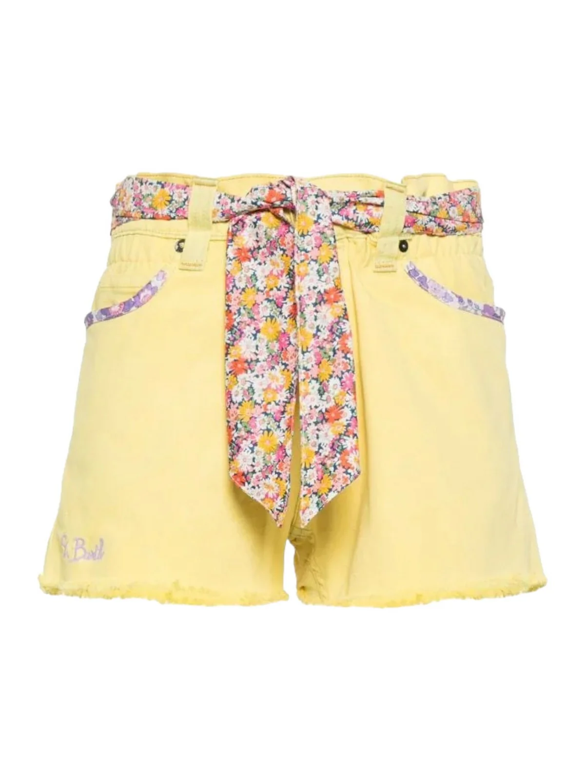 MC2 SAINT BARTH Pantaloncino Donna ARIZONA 04941F Giallo