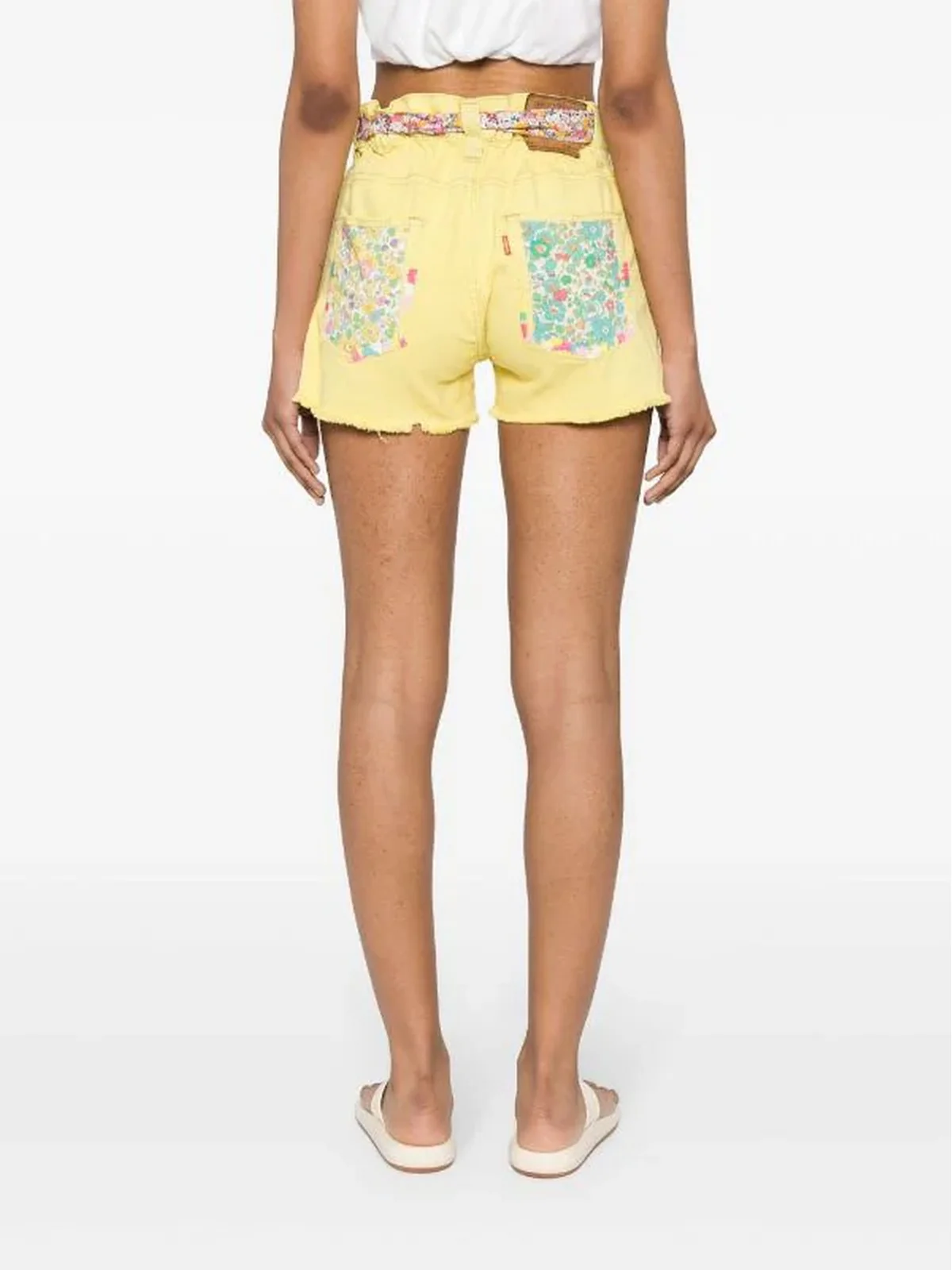 MC2 SAINT BARTH Pantaloncino Donna ARIZONA 04941F Giallo - Image 5