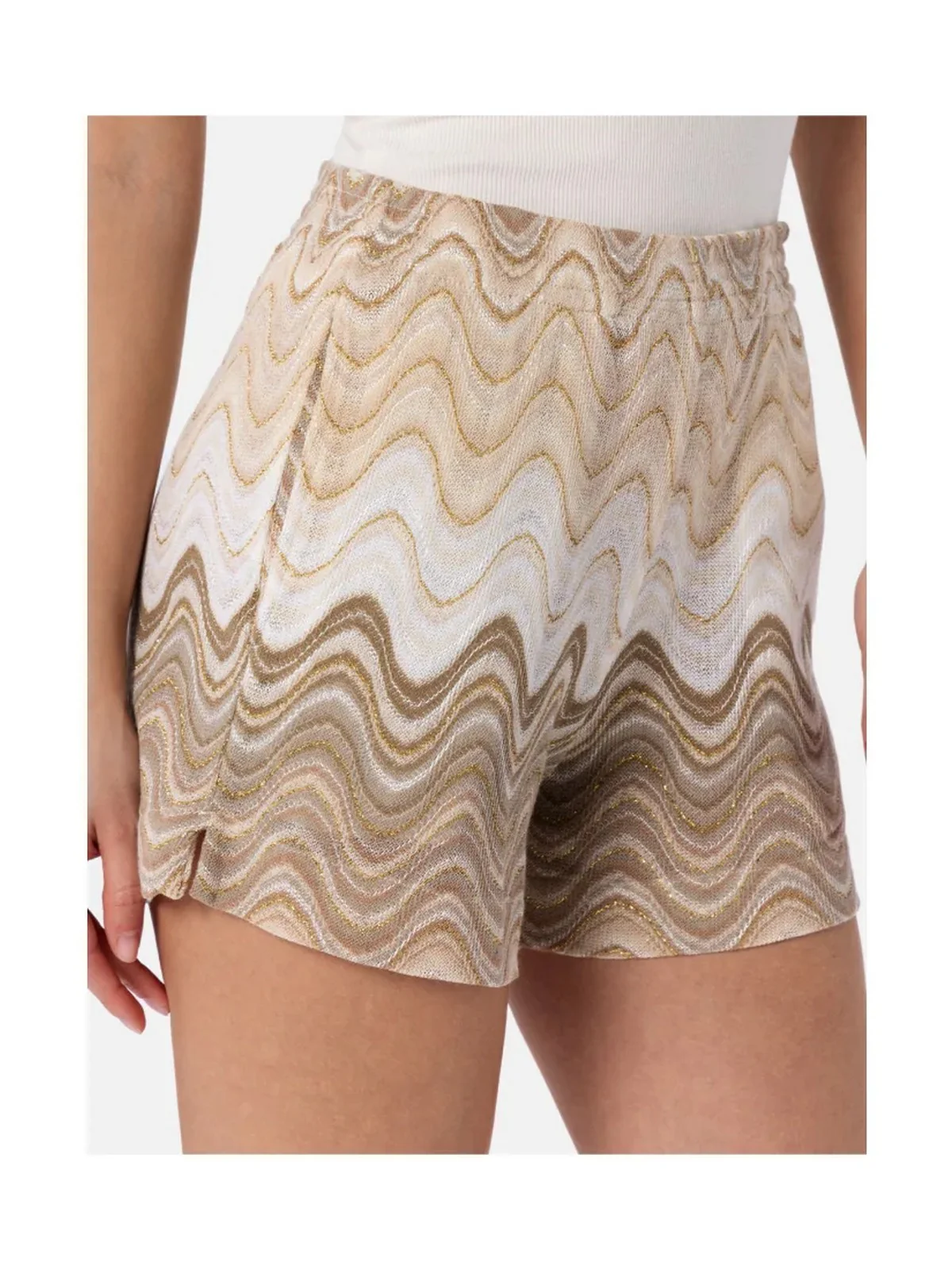 MC2 SAINT BARTH Pantaloncino Donna  MEAVE 00187H RACHEL SEA WAVE 11 - Image 2
