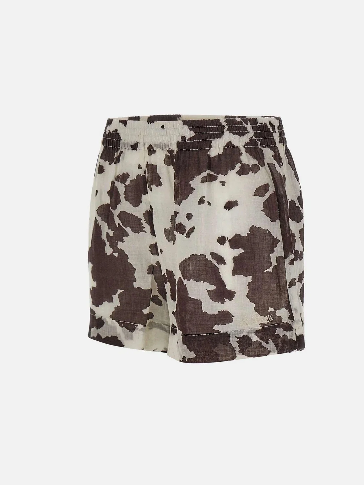 MC2 SAINT BARTH Pantaloncino Donna  MEAVE 01342L RAMIE COW WEST 1018 - Image 2