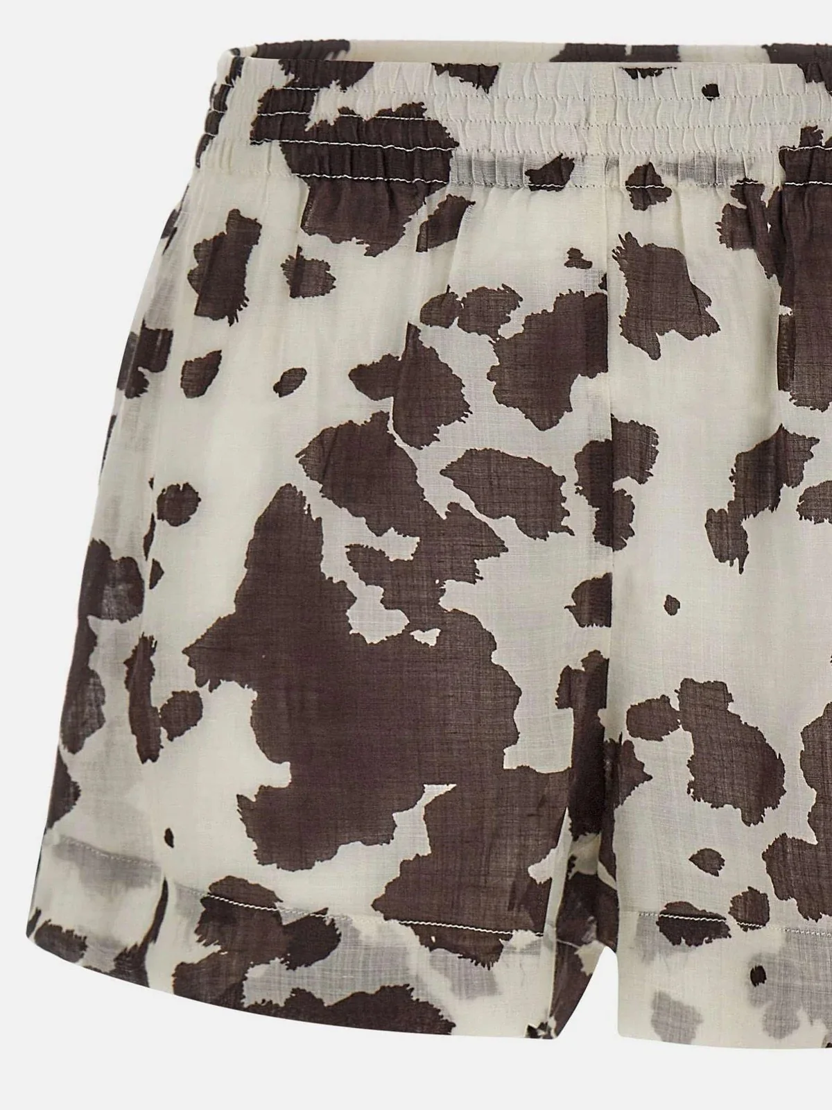 MC2 SAINT BARTH Pantaloncino Donna  MEAVE 01342L RAMIE COW WEST 1018 - Image 4