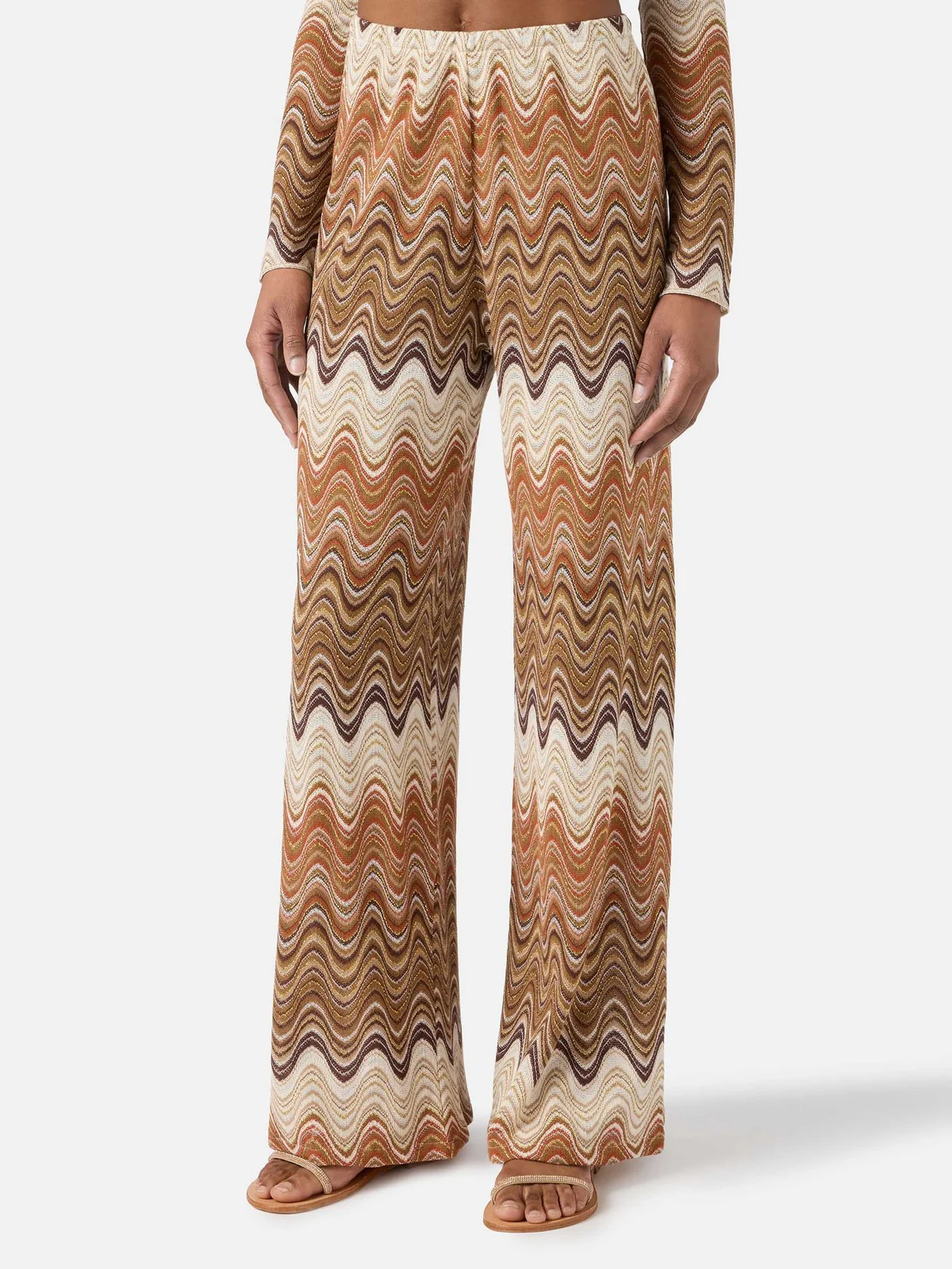 MC2 SAINT BARTH Pantalone Donna  AMALIA 01846L RACHEL SEA WAVE 18 - Image 2