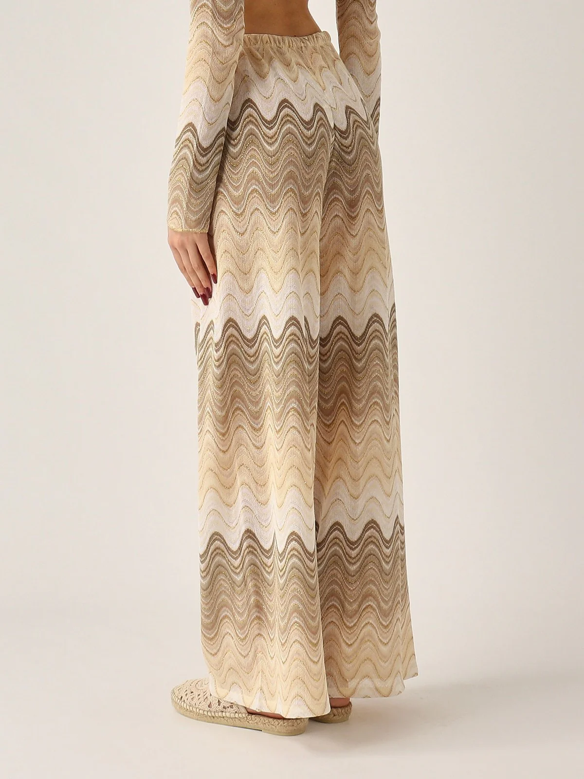 MC2 SAINT BARTH Pantalone Donna  AMALIA 02022L RACHEL SEA WAVE 11 - Image 4