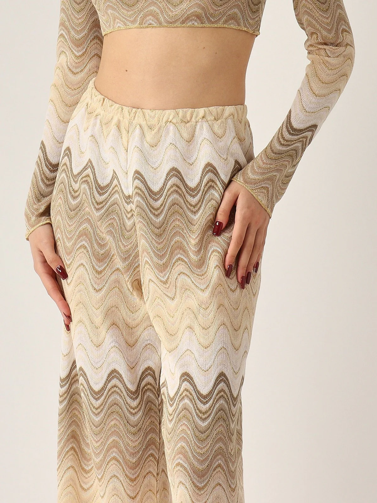 MC2 SAINT BARTH Pantalone Donna  AMALIA 02022L RACHEL SEA WAVE 11 - Image 5