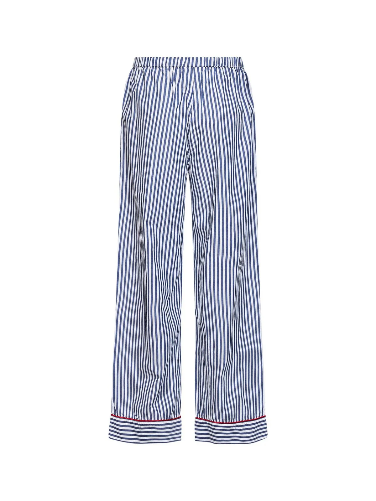 MC2 SAINT BARTH Pantalone Donna  GALASSIA 01699L COTTON STRIPES V PIPING 61 - Image 2