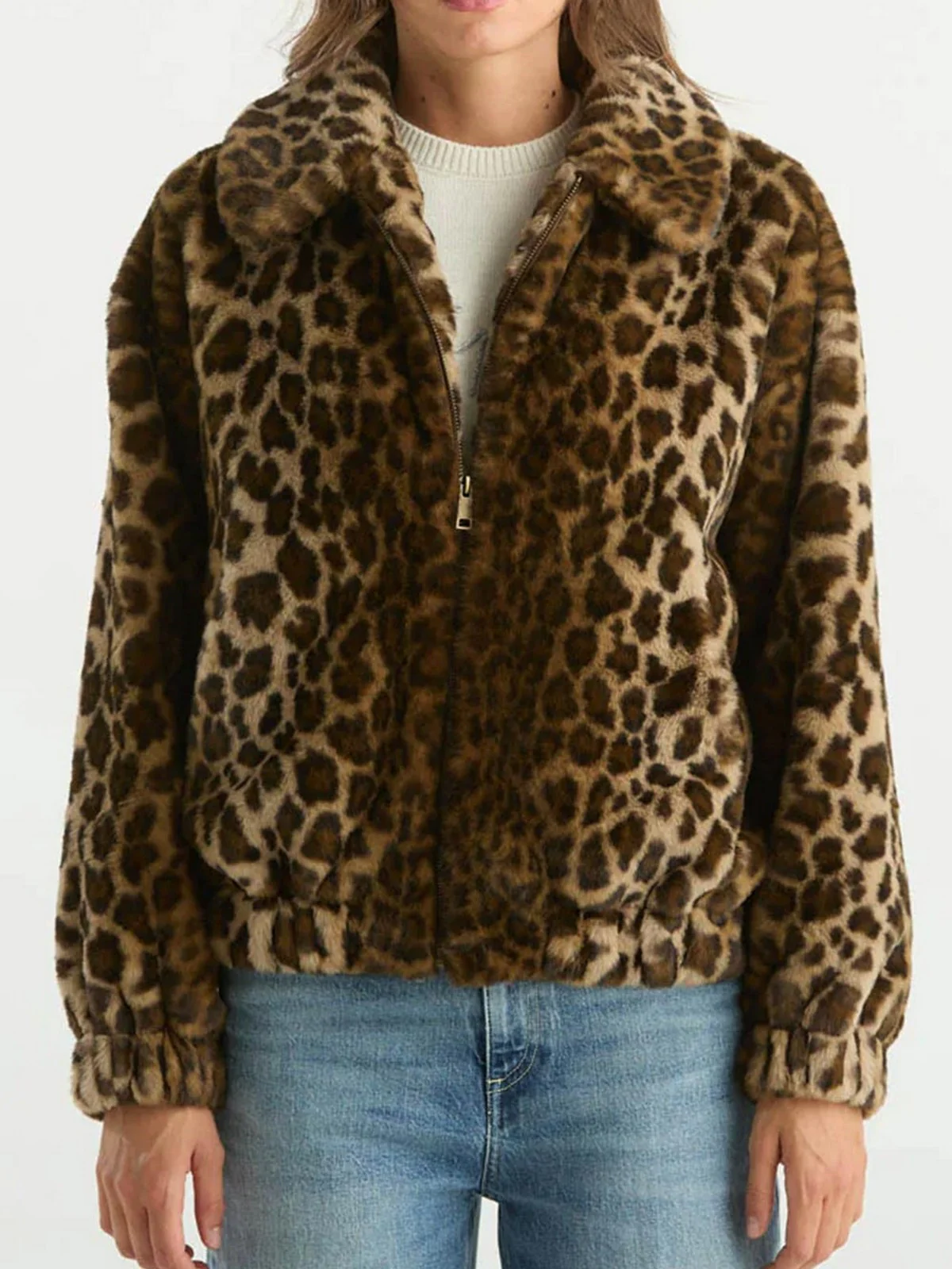 MC2 SAINT BARTH Pelliccia Donna  AVELINE FUR 00189I LEOPARDY 1910 - Image 2