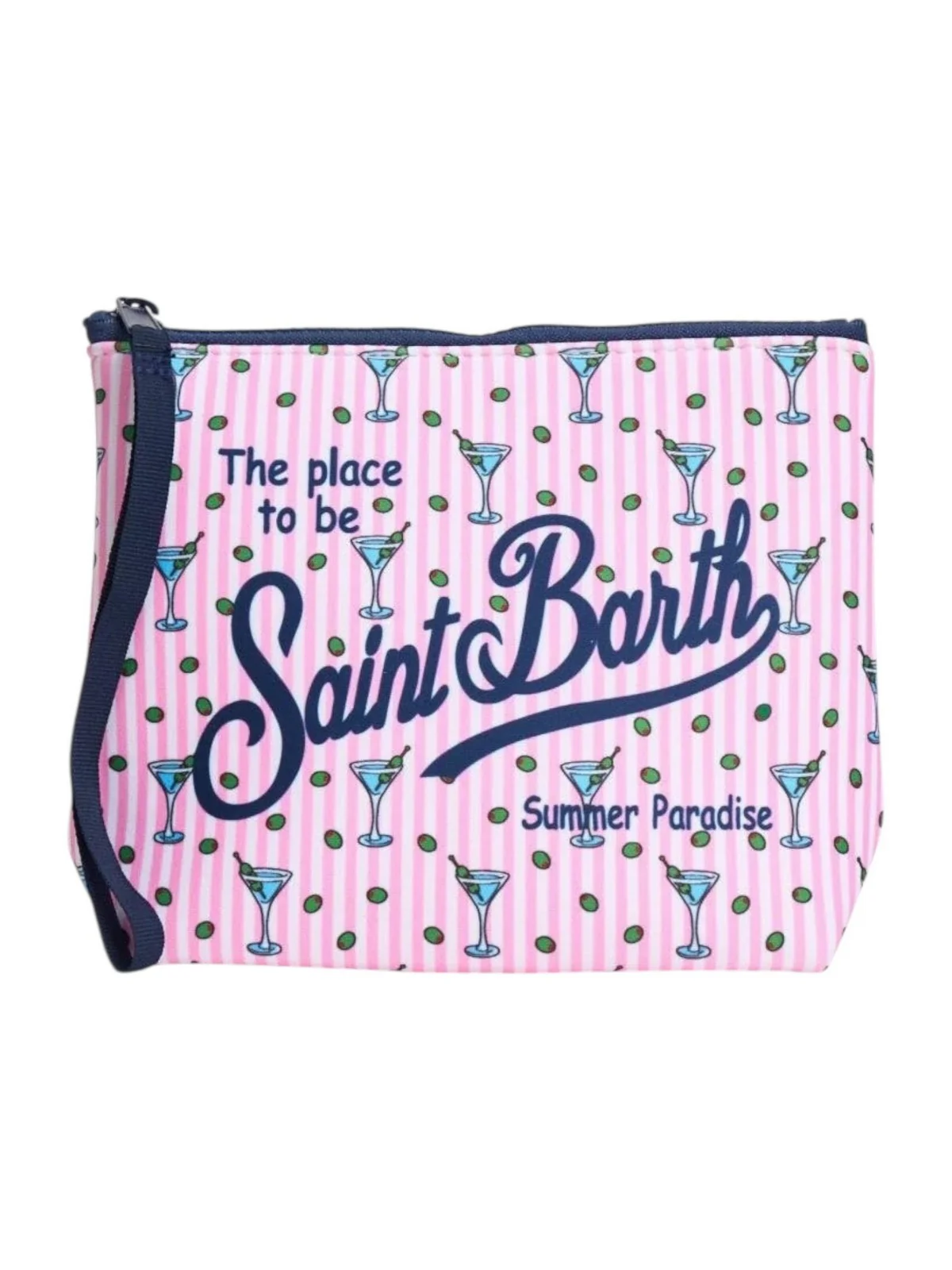 MC2 SAINT BARTH Pochette Unisex adulto ALINE 00842L DRY COCKTAIL STRIPES 25