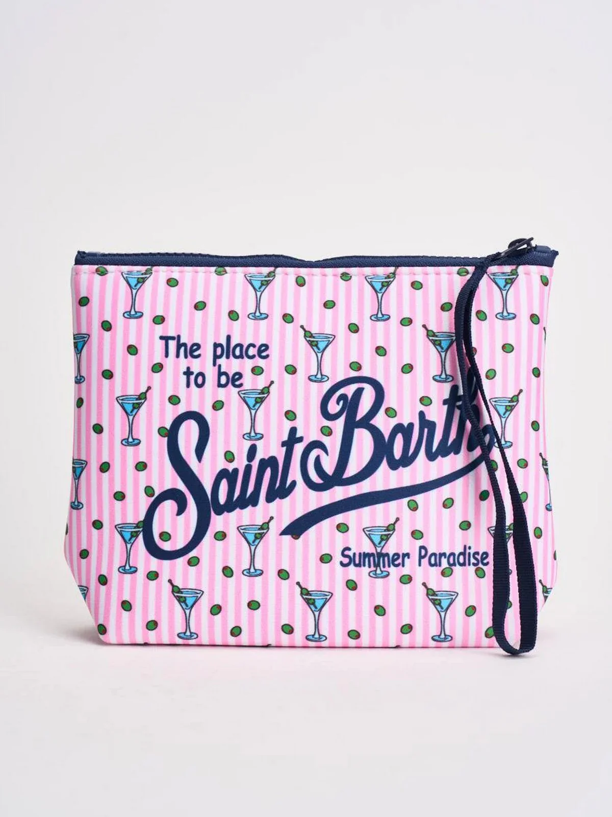 MC2 SAINT BARTH Pochette Unisex adulto ALINE 00842L DRY COCKTAIL STRIPES 25 - Image 3