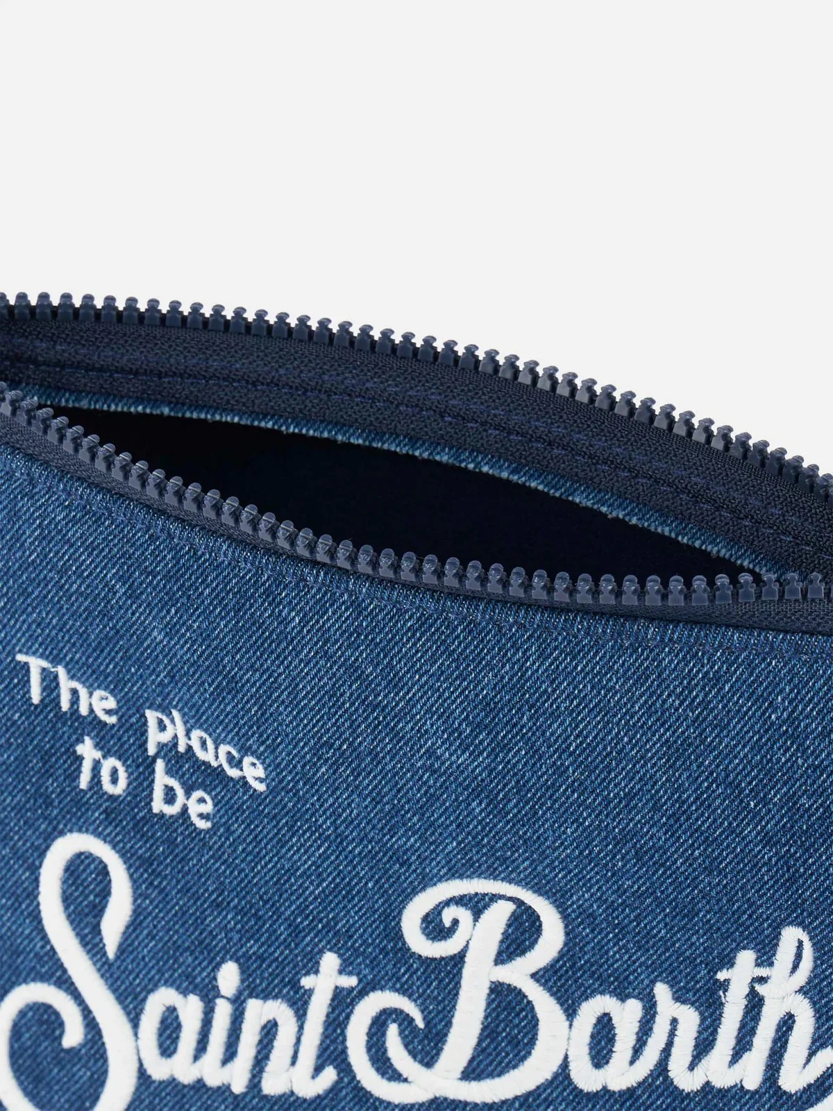 MC2 SAINT BARTH Pochette Donna ALINE 01334H Blu - Image 4