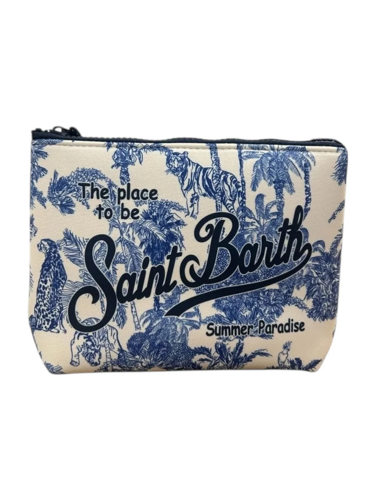 MC2 SAINT BARTH Pochette Unisex adulto ALINE 02156L JUNGLE OCEANIA 01