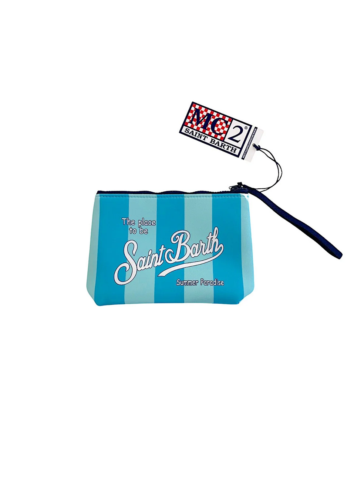 MC2 SAINT BARTH Pochette Uomo ALINE 03893F Blu - Image 2