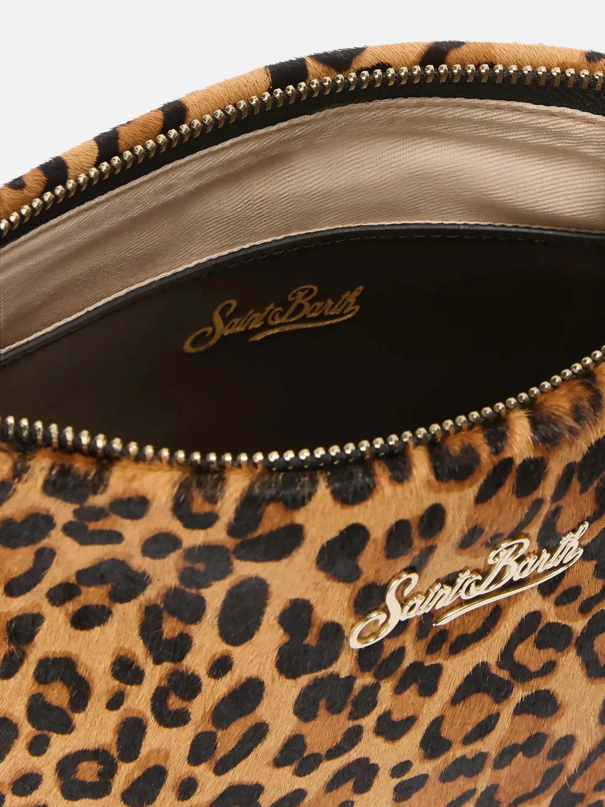 MC2 SAINT BARTH Pochette Donna  ALINE BAG 00501I LEO BRUSHED LEATHER 18 - Image 4