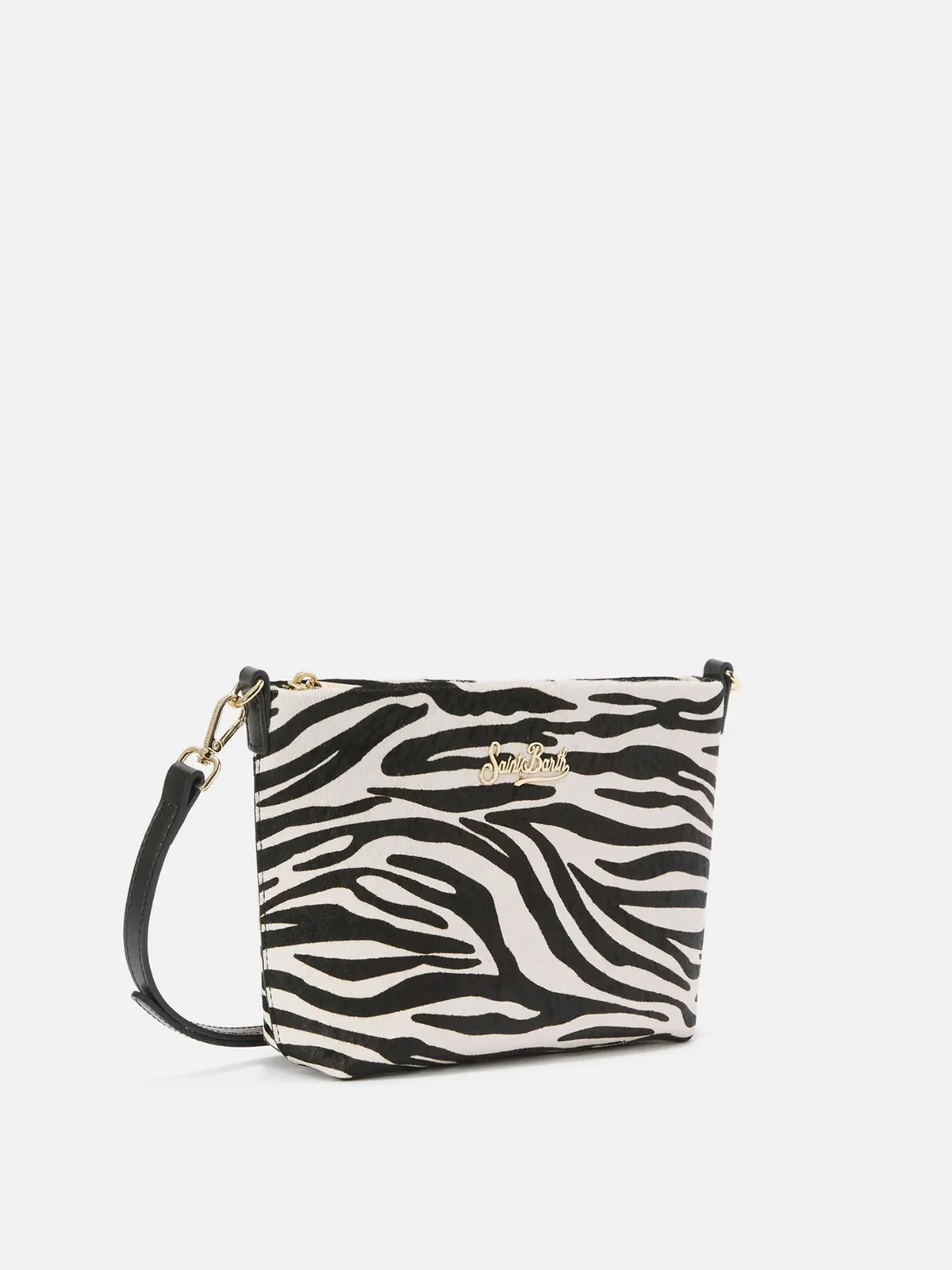 MC2 SAINT BARTH Pochette Donna  ALINE BAG 00711I ZEBRA BRUSHED LEATHER 10 - Image 2