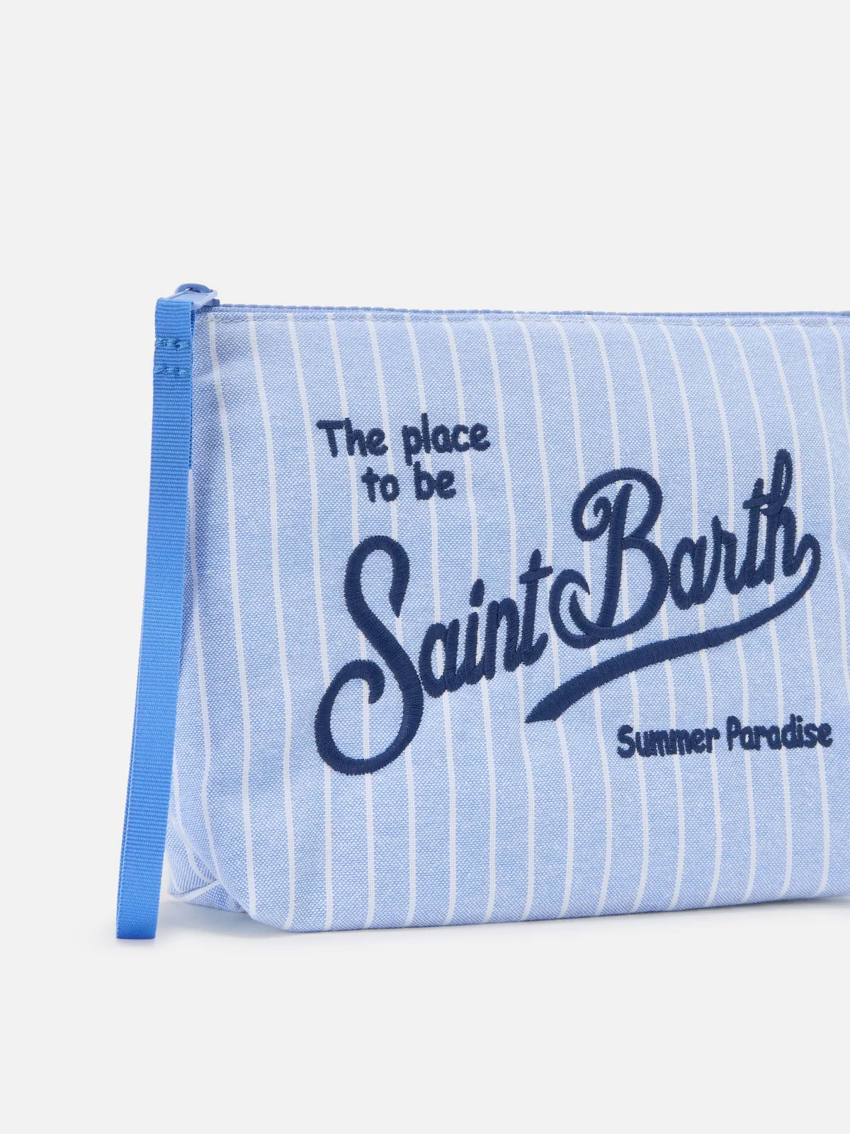 MC2 SAINT BARTH Pochette Unisex adulto  ALINE COTTON 00563L BIG STRIPES 31 EMB - Image 2