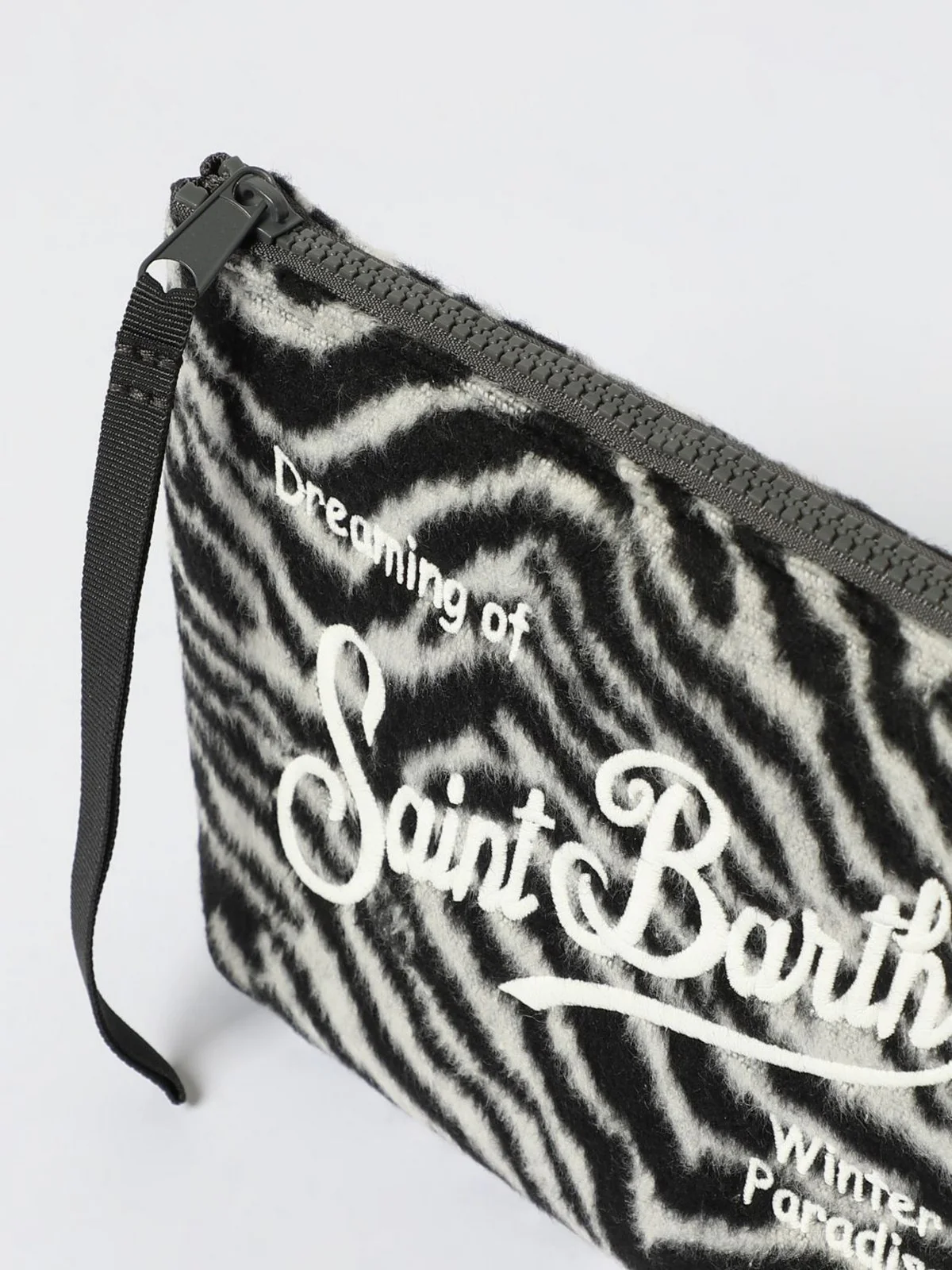 MC2 SAINT BARTH Pochette Donna  ALINE FELT 00269I ZEBRA 00 EMB - Image 3