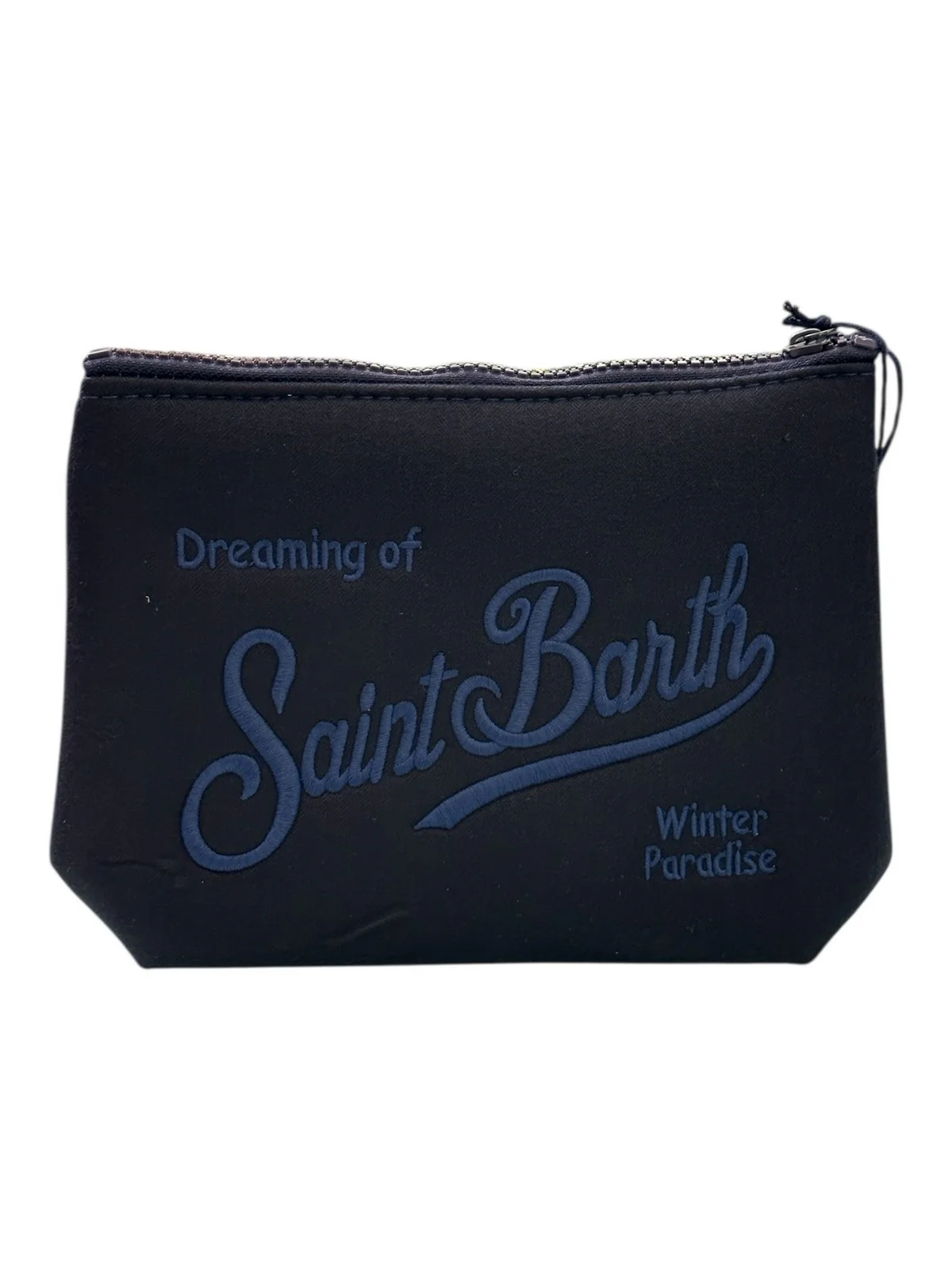 MC2 SAINT BARTH Pochette Donna  ALINE FLANNEL 04169I 61 BLUE NAVY EMB - Image 2
