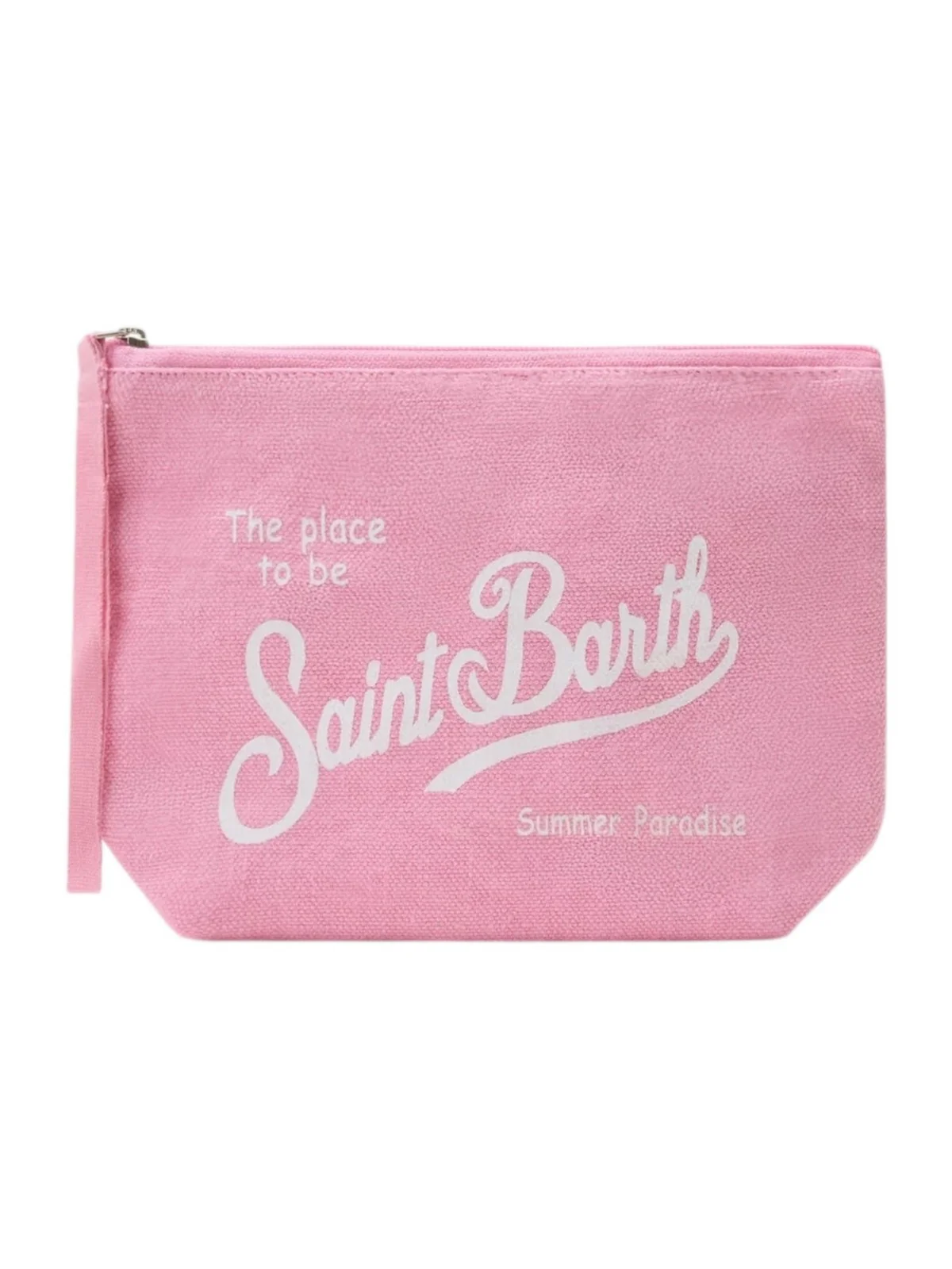MC2 SAINT BARTH Pochette Unisex adulto ALINE LINEN 00142L LINEN 21 PINK
