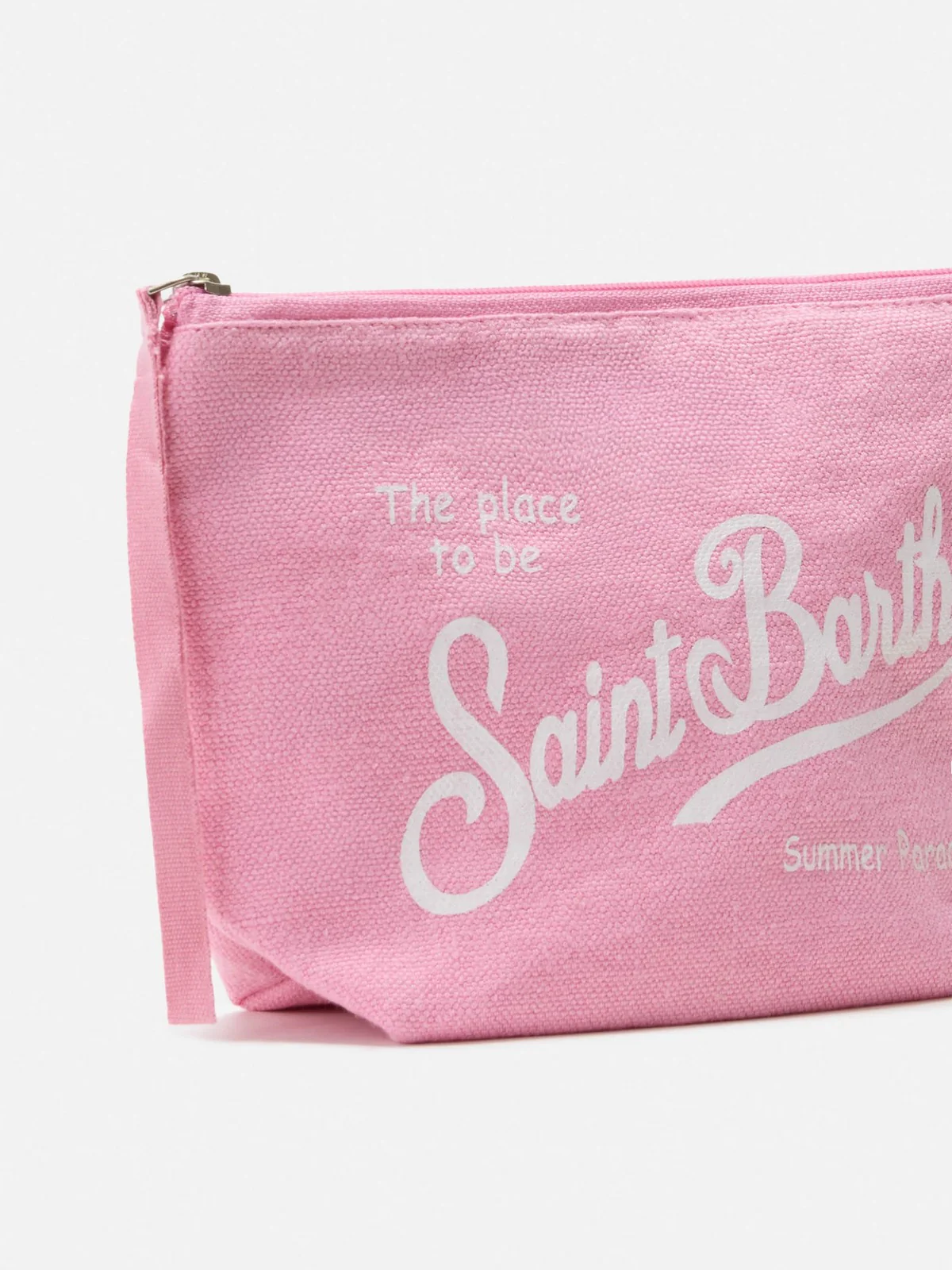 MC2 SAINT BARTH Pochette Unisex adulto ALINE LINEN 00142L LINEN 21 PINK - Image 2