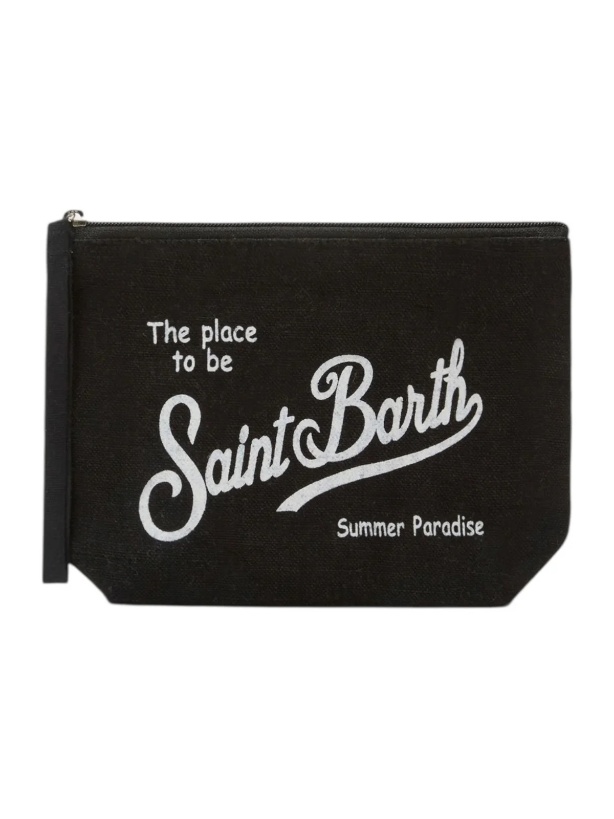 MC2 SAINT BARTH Pochette Unisex adulto ALINE LINEN 01137L LINEN 00 BLACK