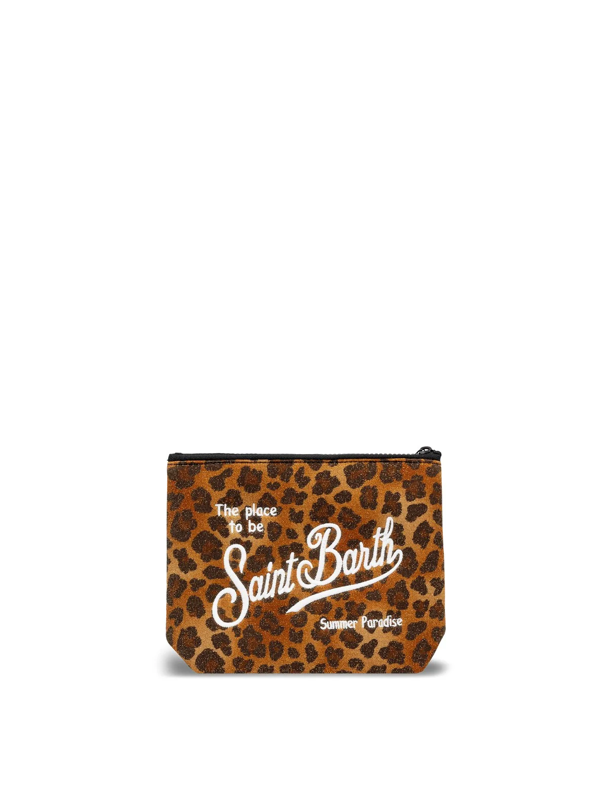 MC2 SAINT BARTH Pochette Donna  ALINE LUREX 04426H LUREX CLASSIC LEO 11 EMB - Image 3