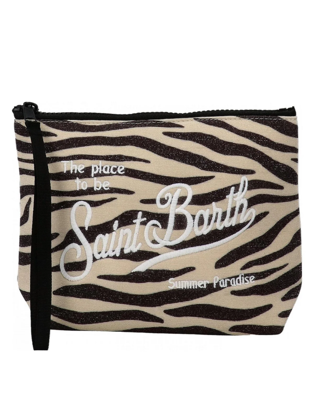 MC2 SAINT BARTH Pochette Donna  ALINE LUREX 04427H Beige - Image 2